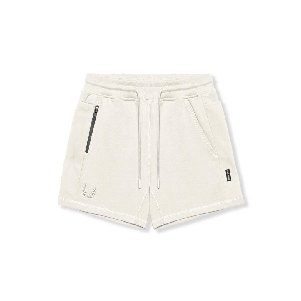 0867. Tech-Terry™ Sidelock Sweat Short - Ivory Cream Male Product Image