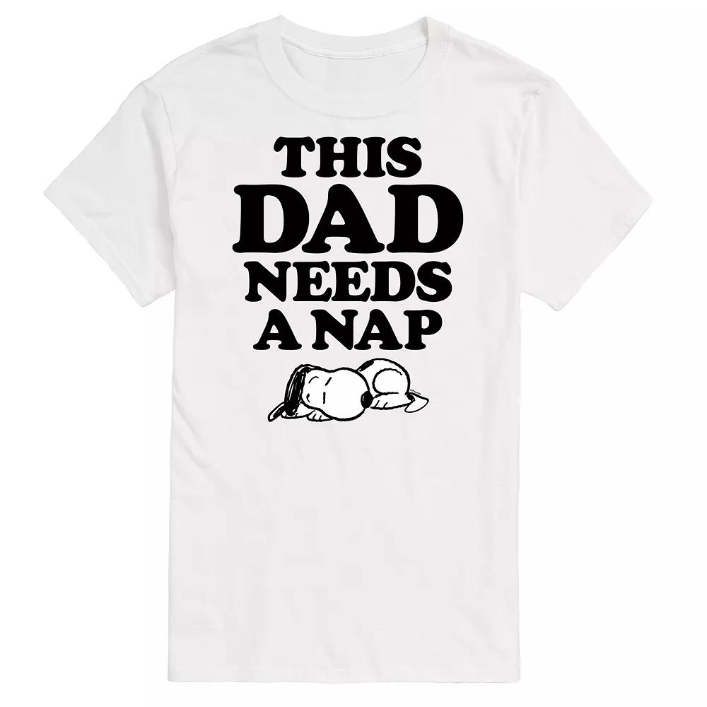 Men's Peanuts This Dad Needs A Nap Graphic Tee,  Product Image