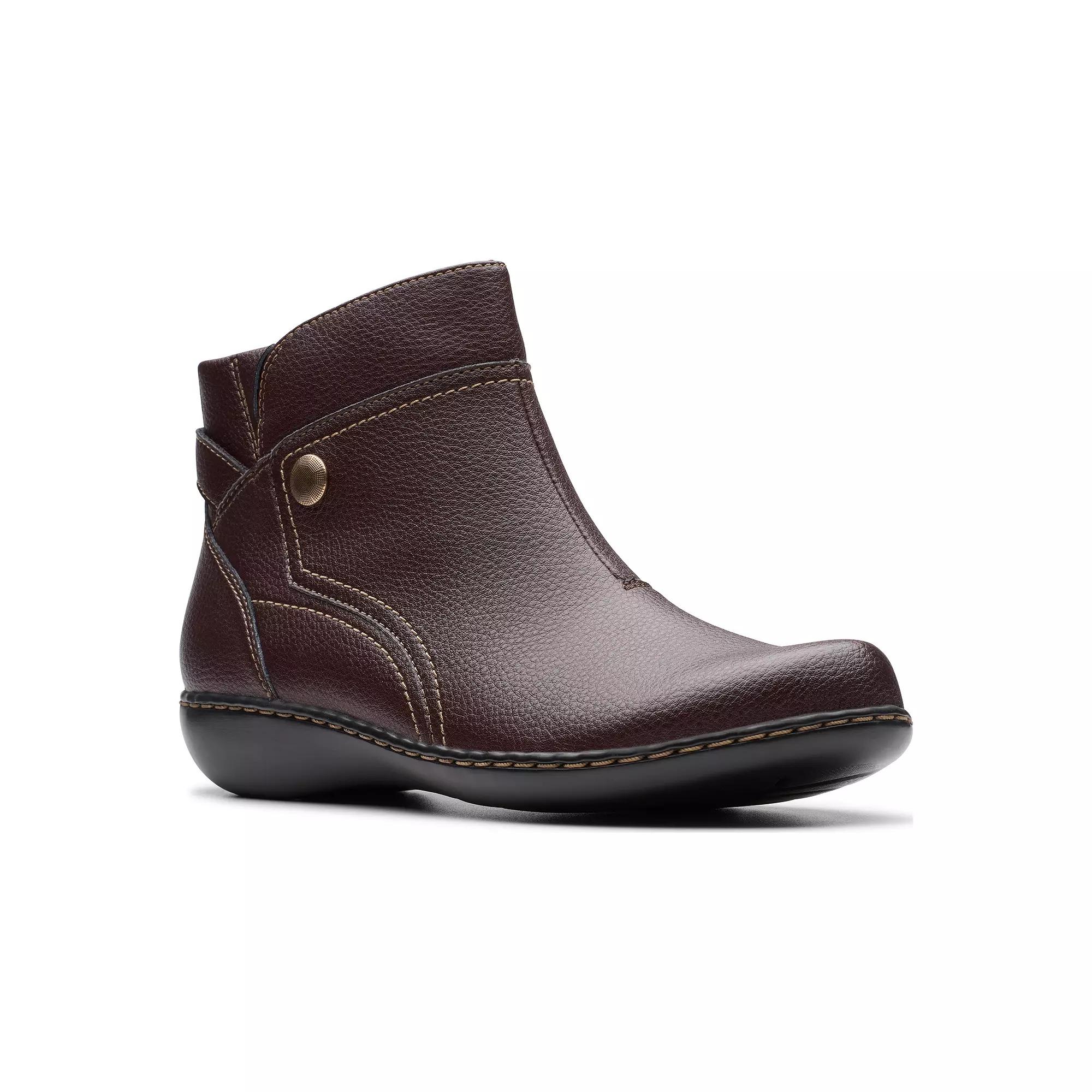 Clarks® Ashland Mabel Women's Leather Ankle Boots,  Product Image