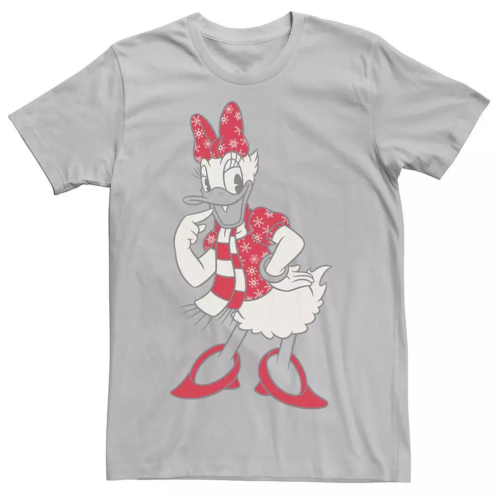 Disney's Daisy Duck Christmas Outline Men's Tee,  Product Image