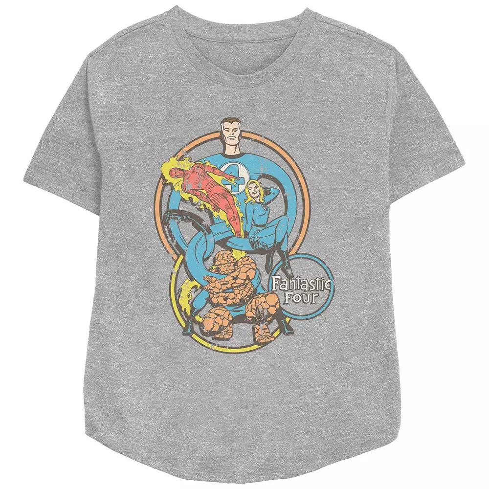 Women's Marvel Fantastic Four Super Hoops Graphic Tee,  Product Image