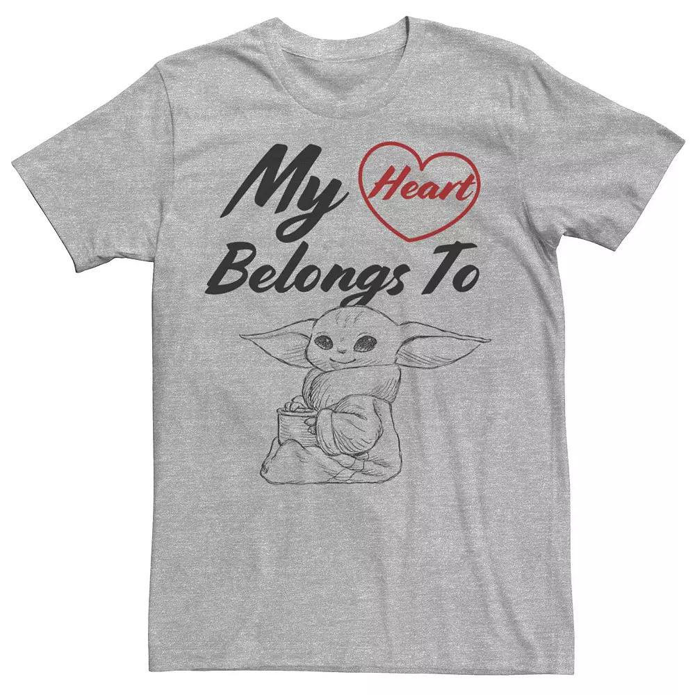 Men's Star Wars The Mandalorian The Child My Heart Belongs To Tee,  Product Image