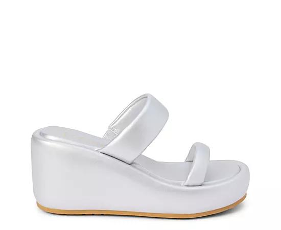 Coconuts Womens Unique Platform Slip On Sandal Product Image
