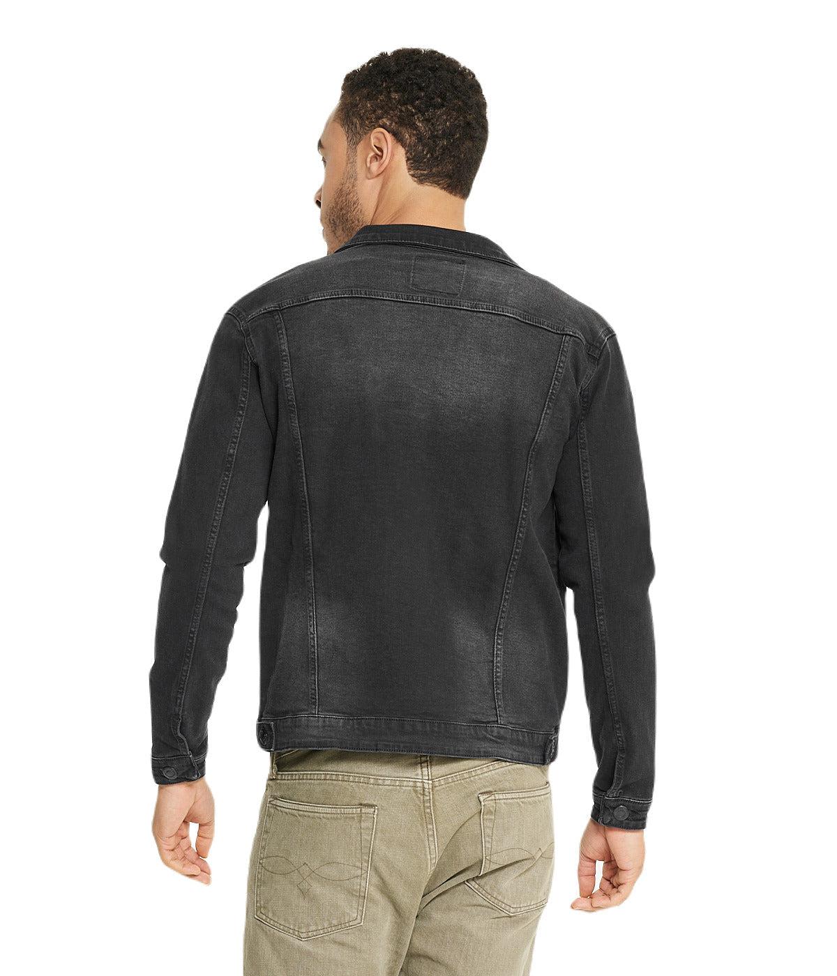 Black Denim Jacket Product Image