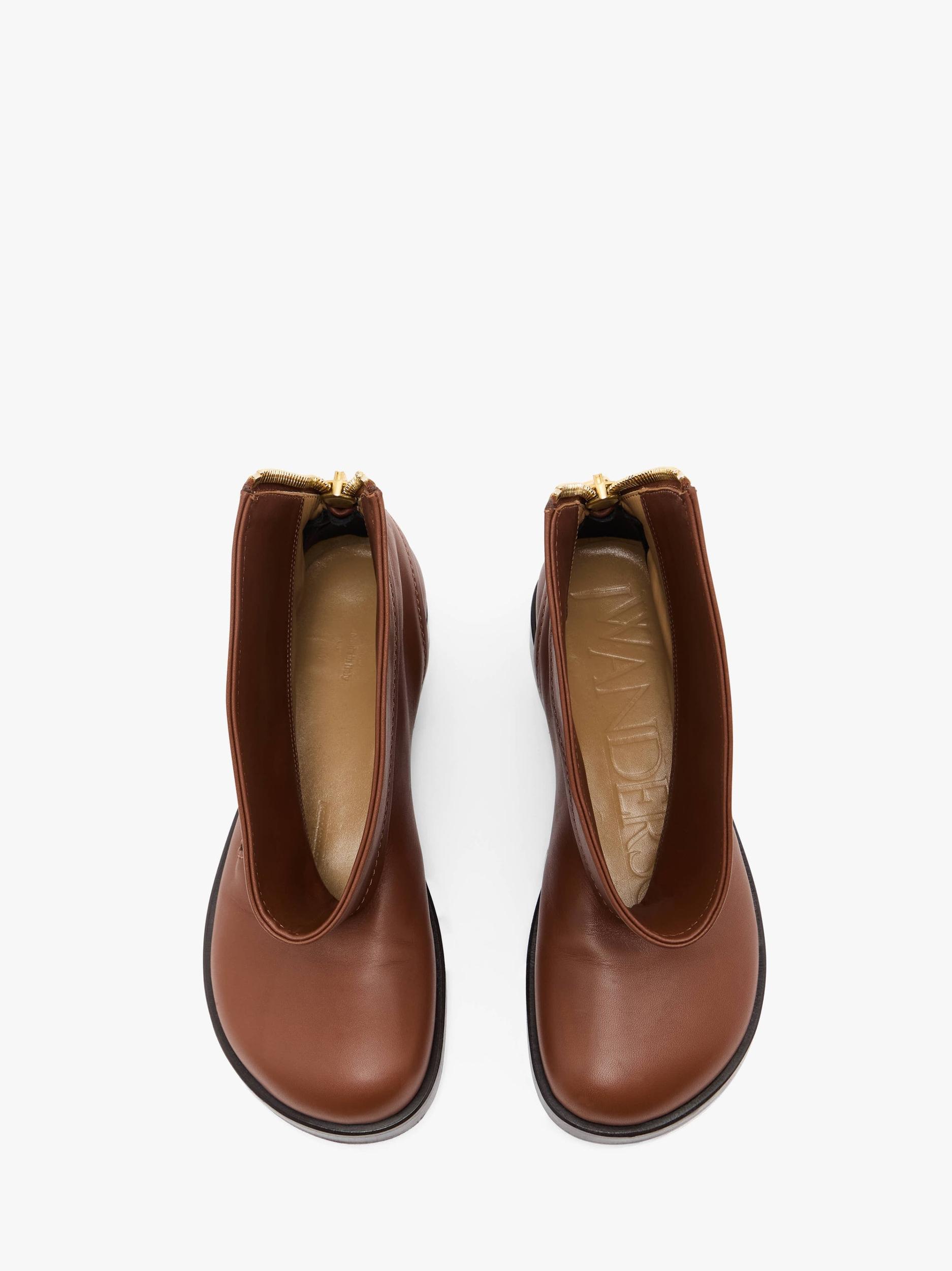 BIKER BOOT - LEATHER ANKLE BOOT Product Image