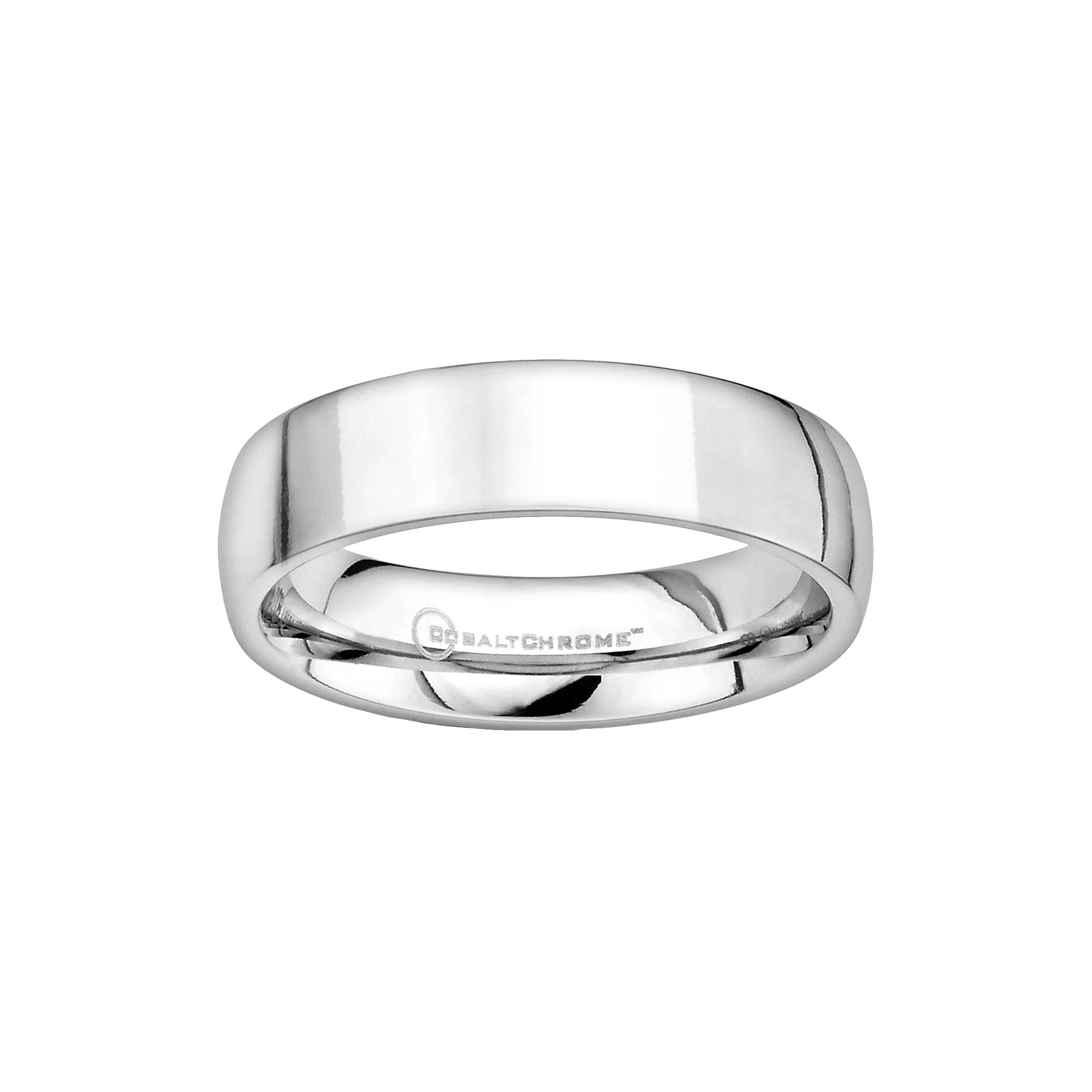 Boston Bay Diamonds Cobalt Chrome Wedding Band - Men, Men's, Size: 12, Grey Product Image