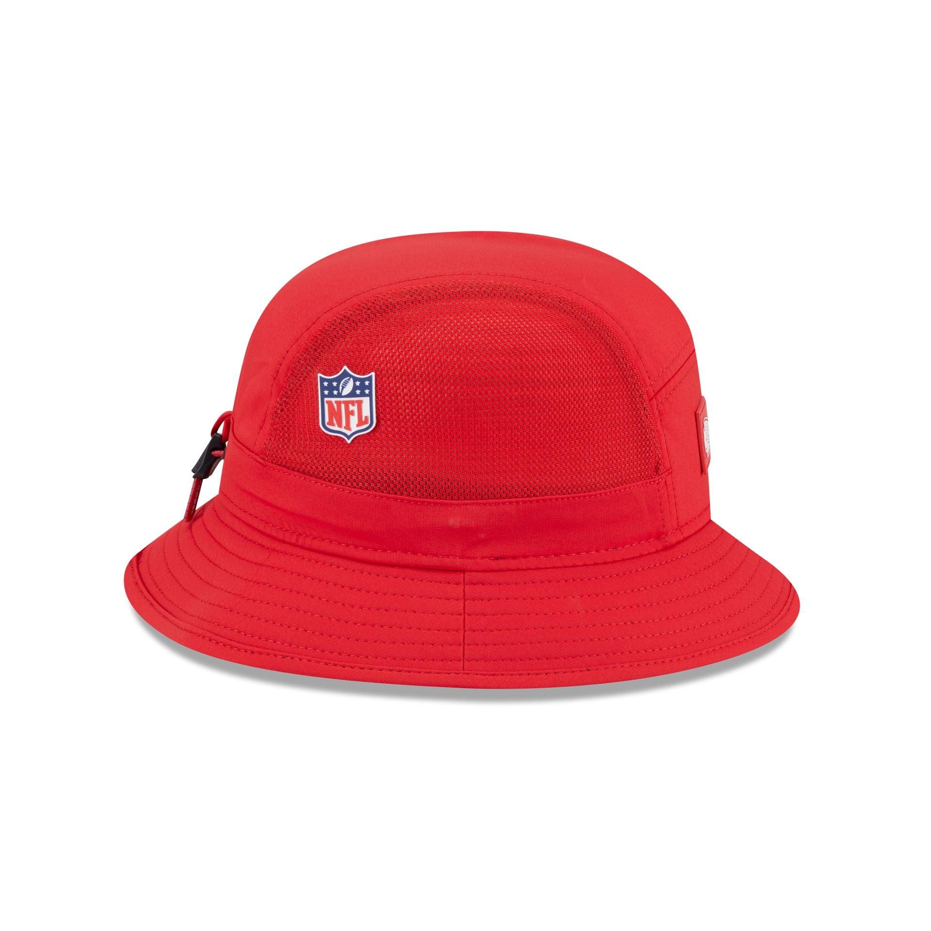 Kansas City Chiefs 2025 Sideline Hot Weather Bucket Hat Male Product Image
