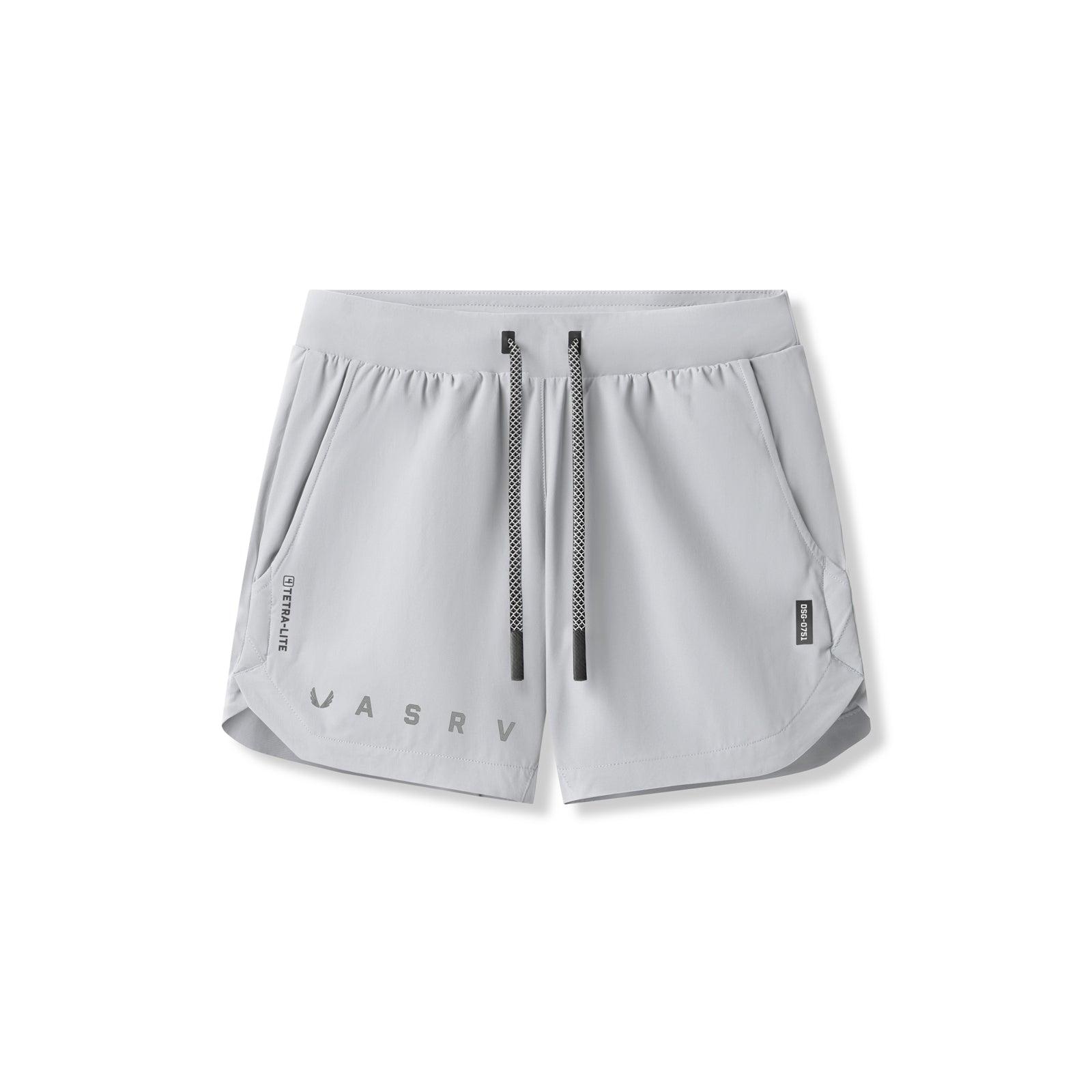 0751. Tetra-Lite® 5" Linerless Short - Slate Grey "Reflective Classic" Male Product Image