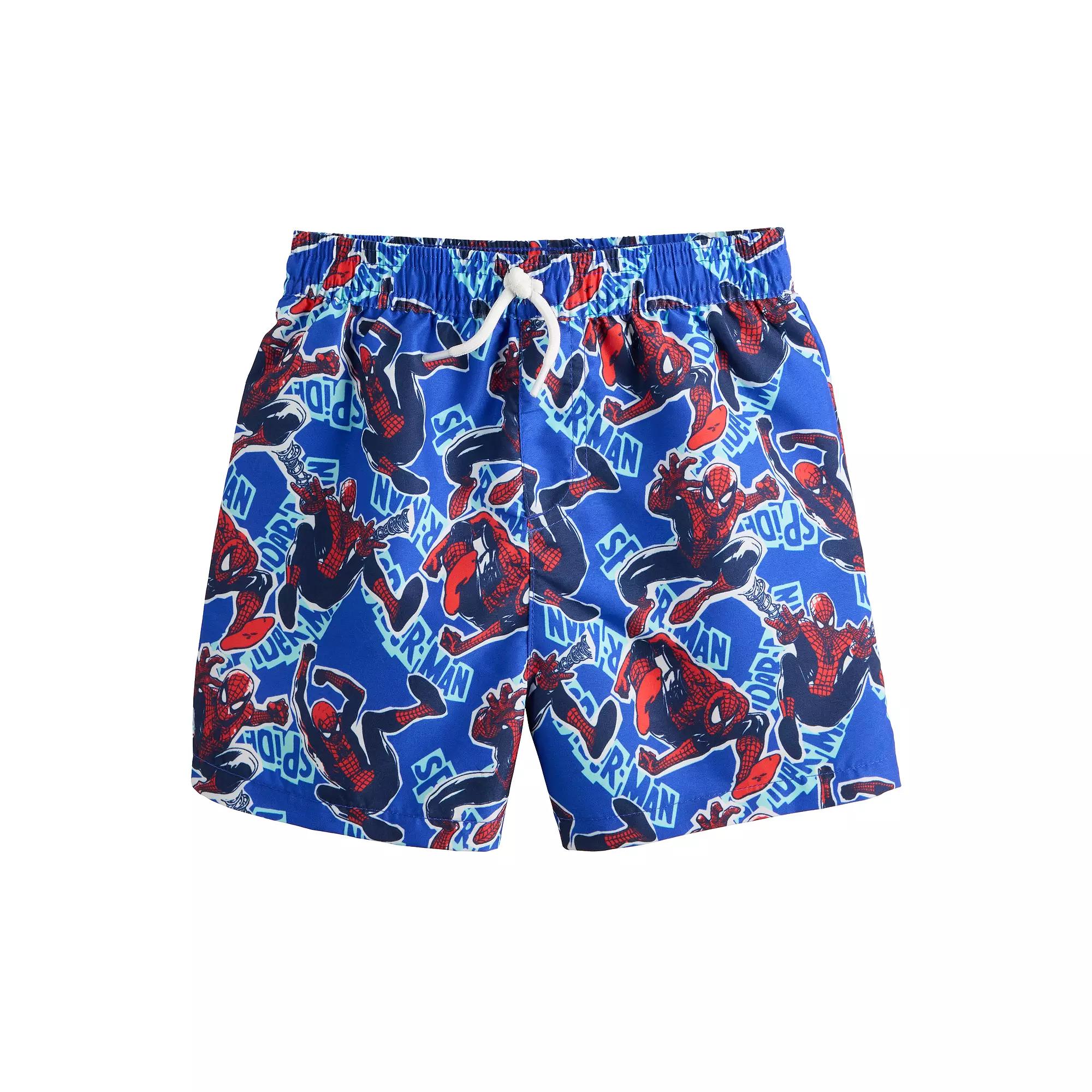 Toddler Boy Jumping Beans Marvel Spider-Man Swim Trunks, Toddler Boy's,  Product Image