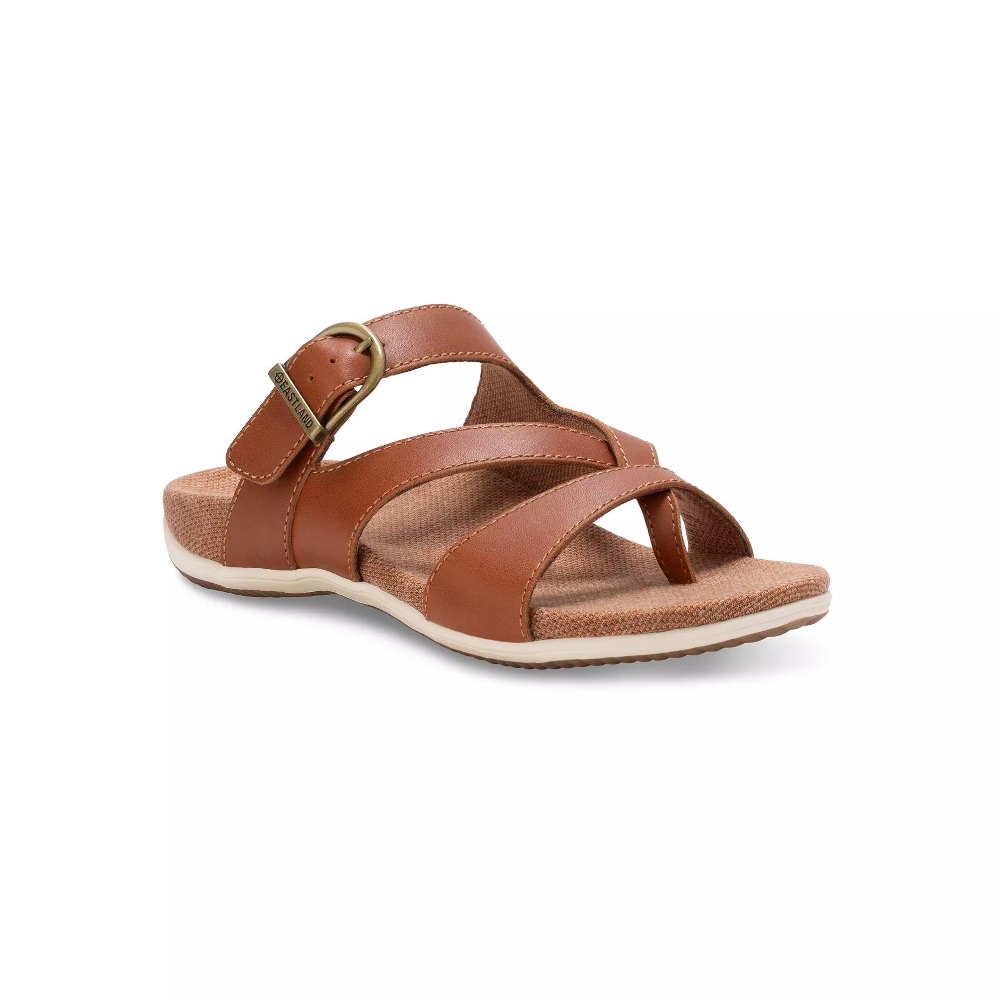 Eastland Bar Harbor Women's Buckle Slide Sandals,  Product Image