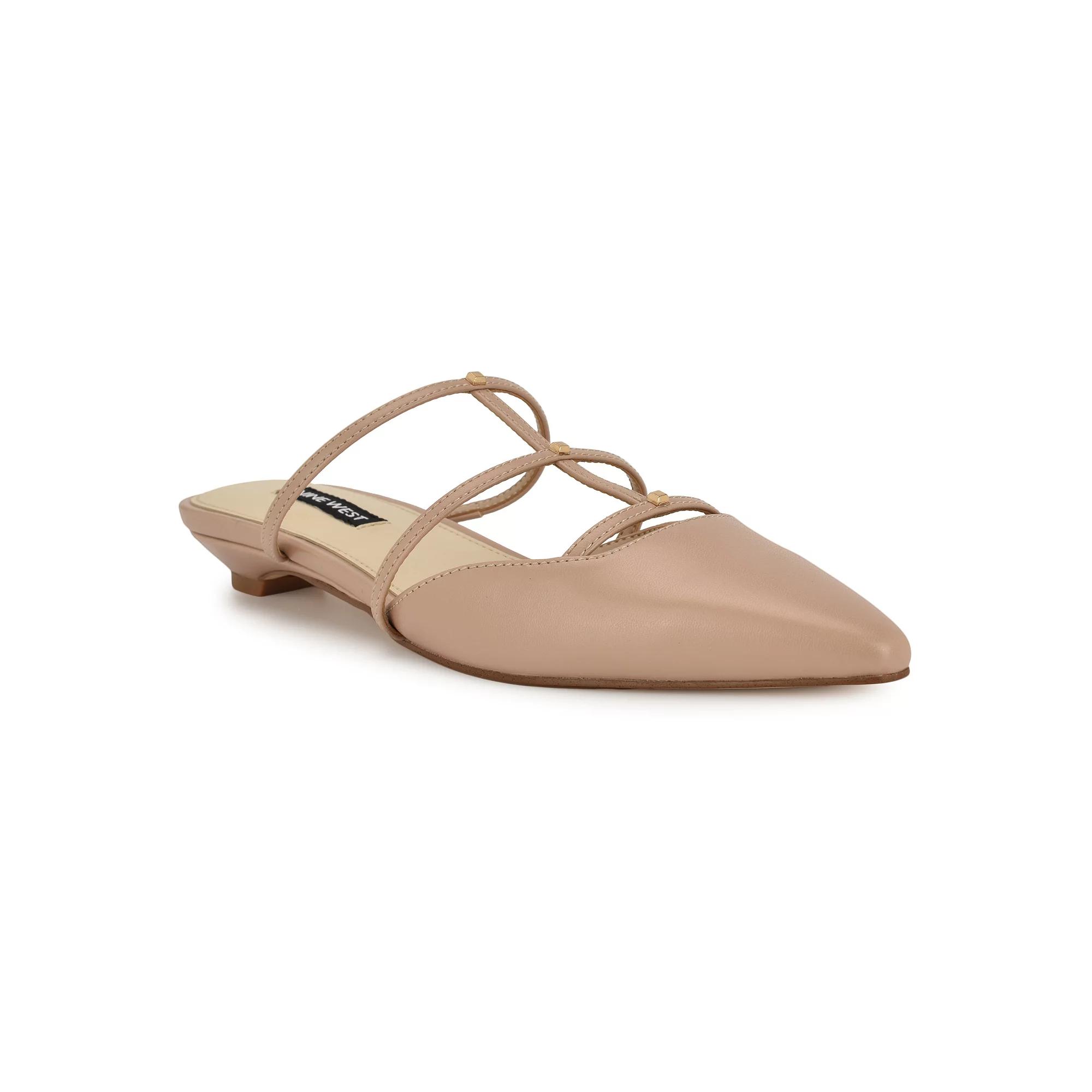 Nine West Paoly Slip-On Pointy Toe Women's Dress Flats, Size: 7.5, Light Natural Product Image