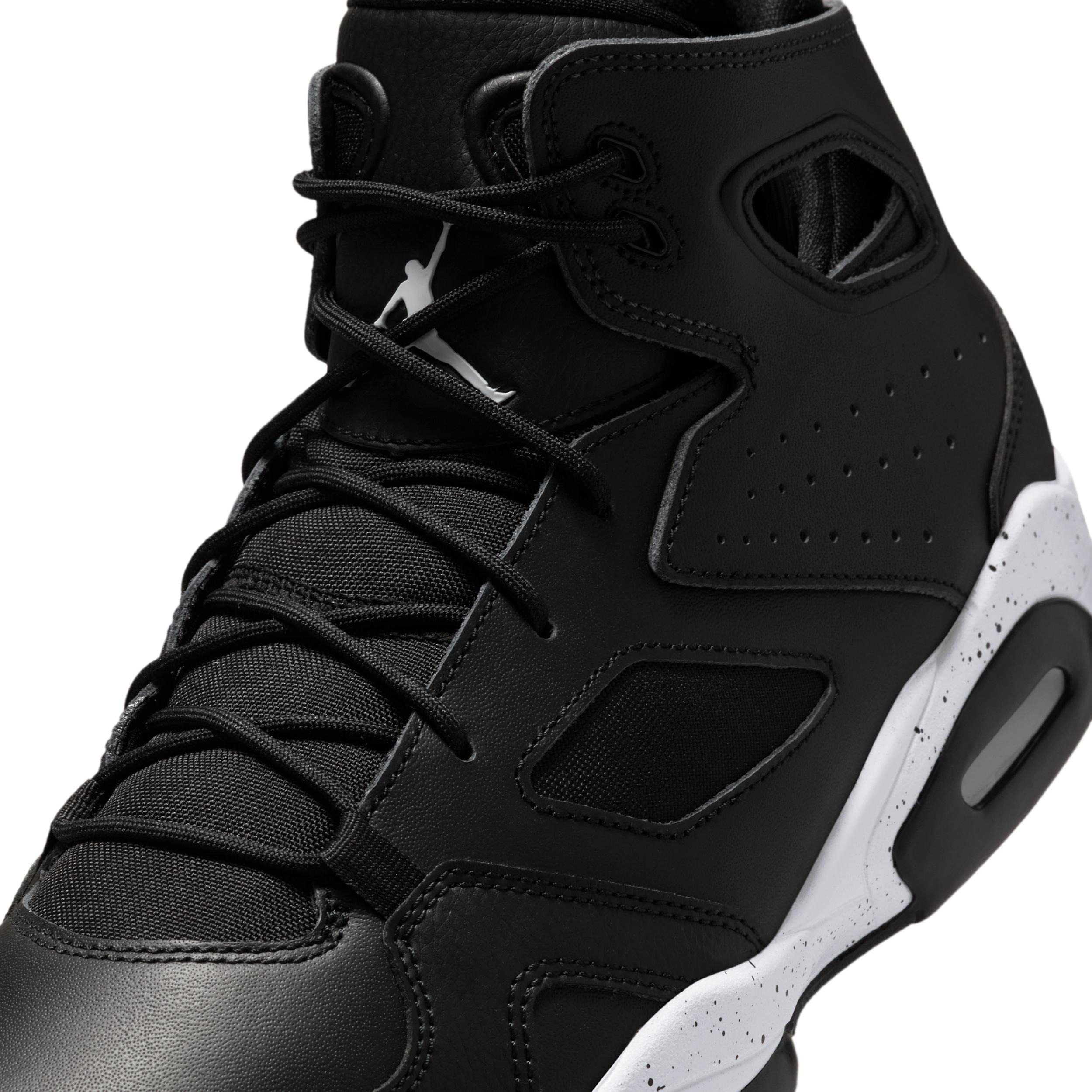 Jordan Mens Jordan Flight Club 91 - Mens Basketball Shoes Black/White Product Image