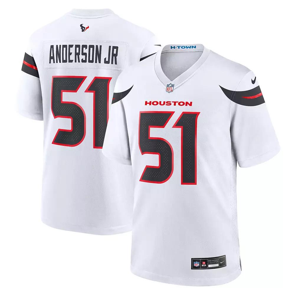 Will Anderson Jr. Houston Texans Nike Mens NFL Game Football Jersey | 67NM0B9N9HF-D1C Product Image