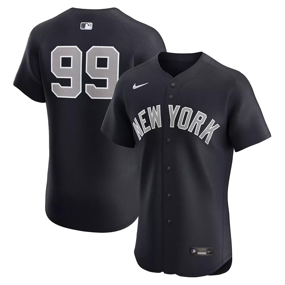 Men's Nike Aaron Judge Navy New York Yankees Alternate 1 Elite Player Jersey,  Product Image