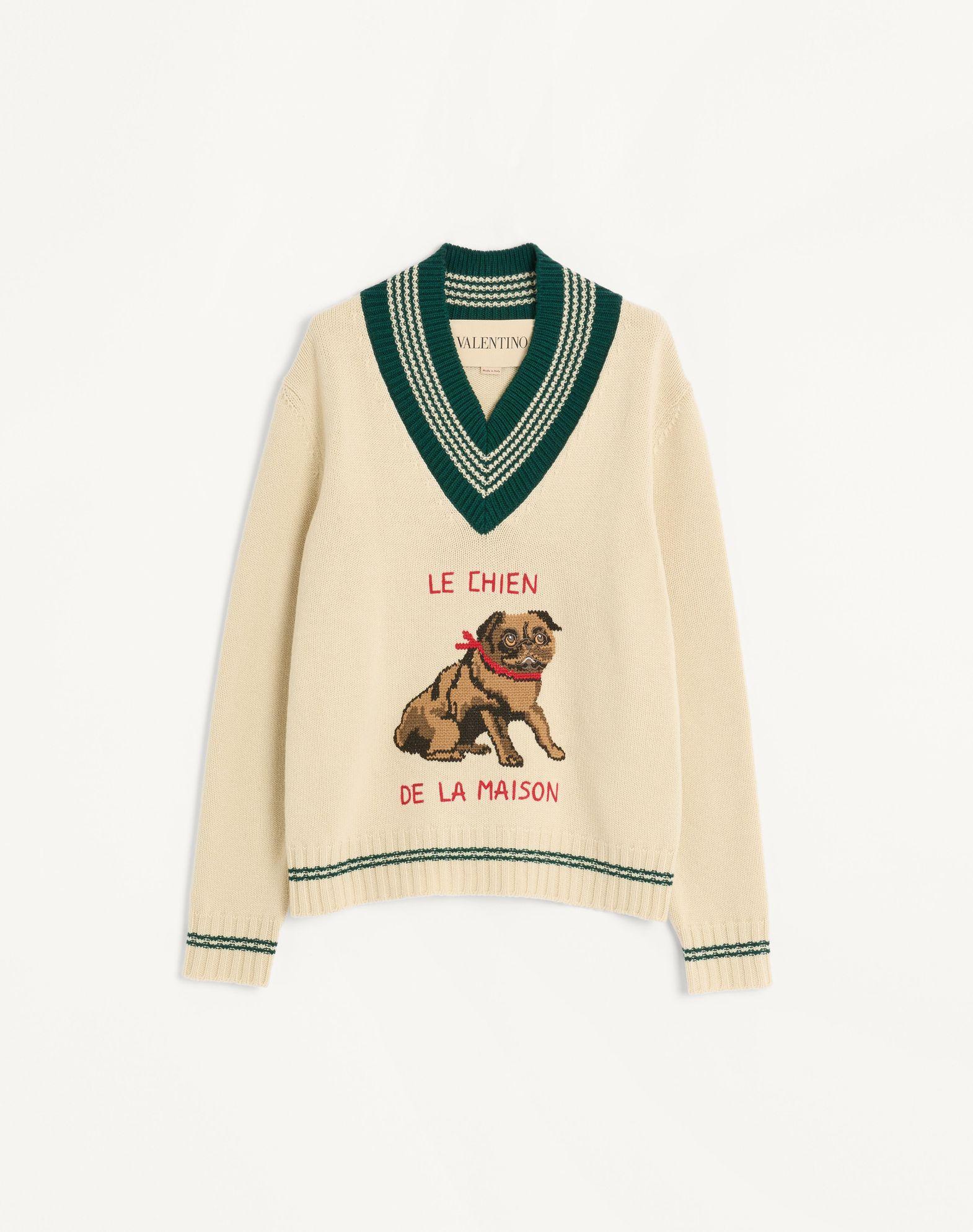 Le Chien De La Maison Jacquard Wool Jumper Product Image