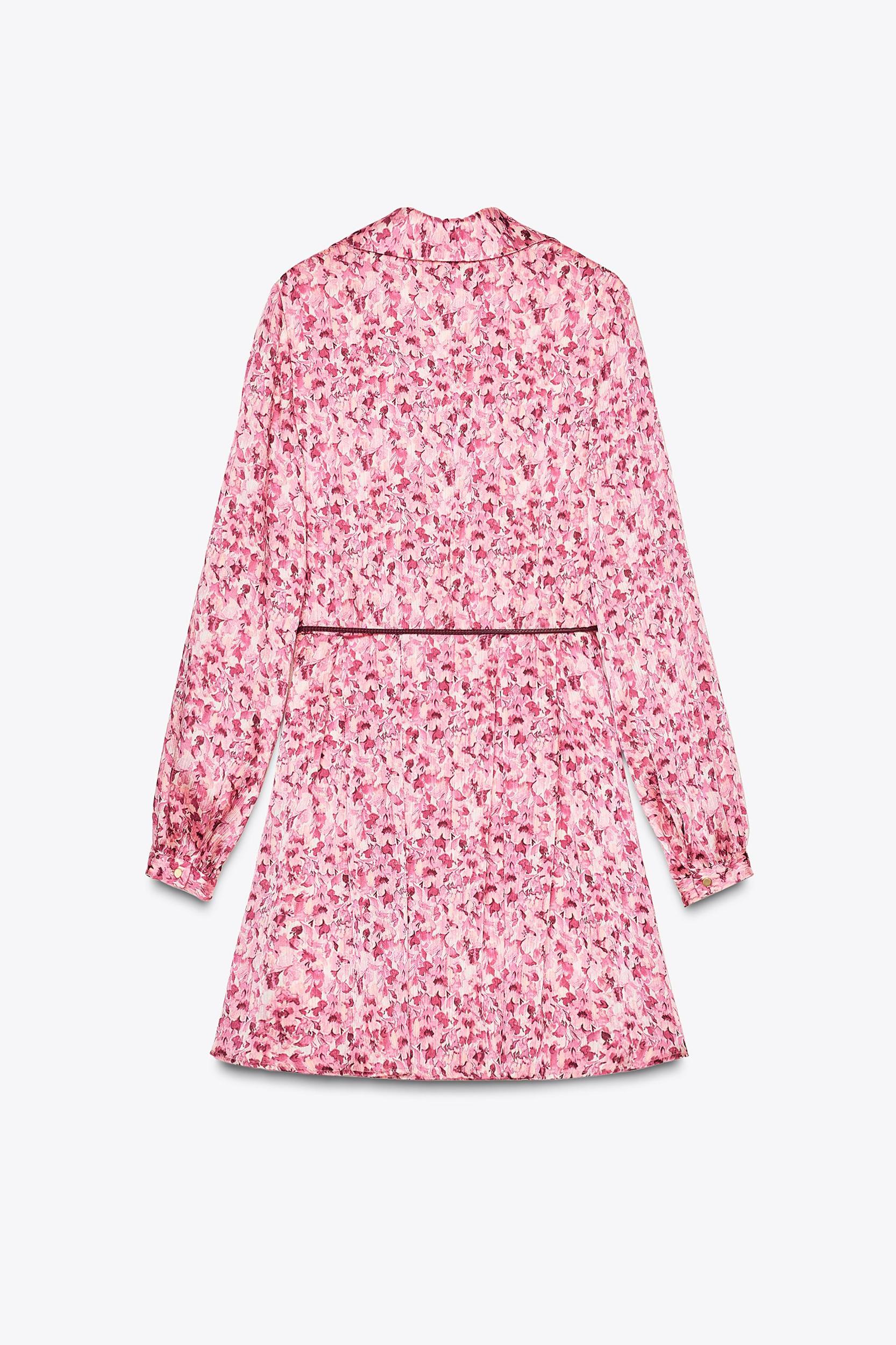 SHORT FLORAL PRINT DRESS Product Image