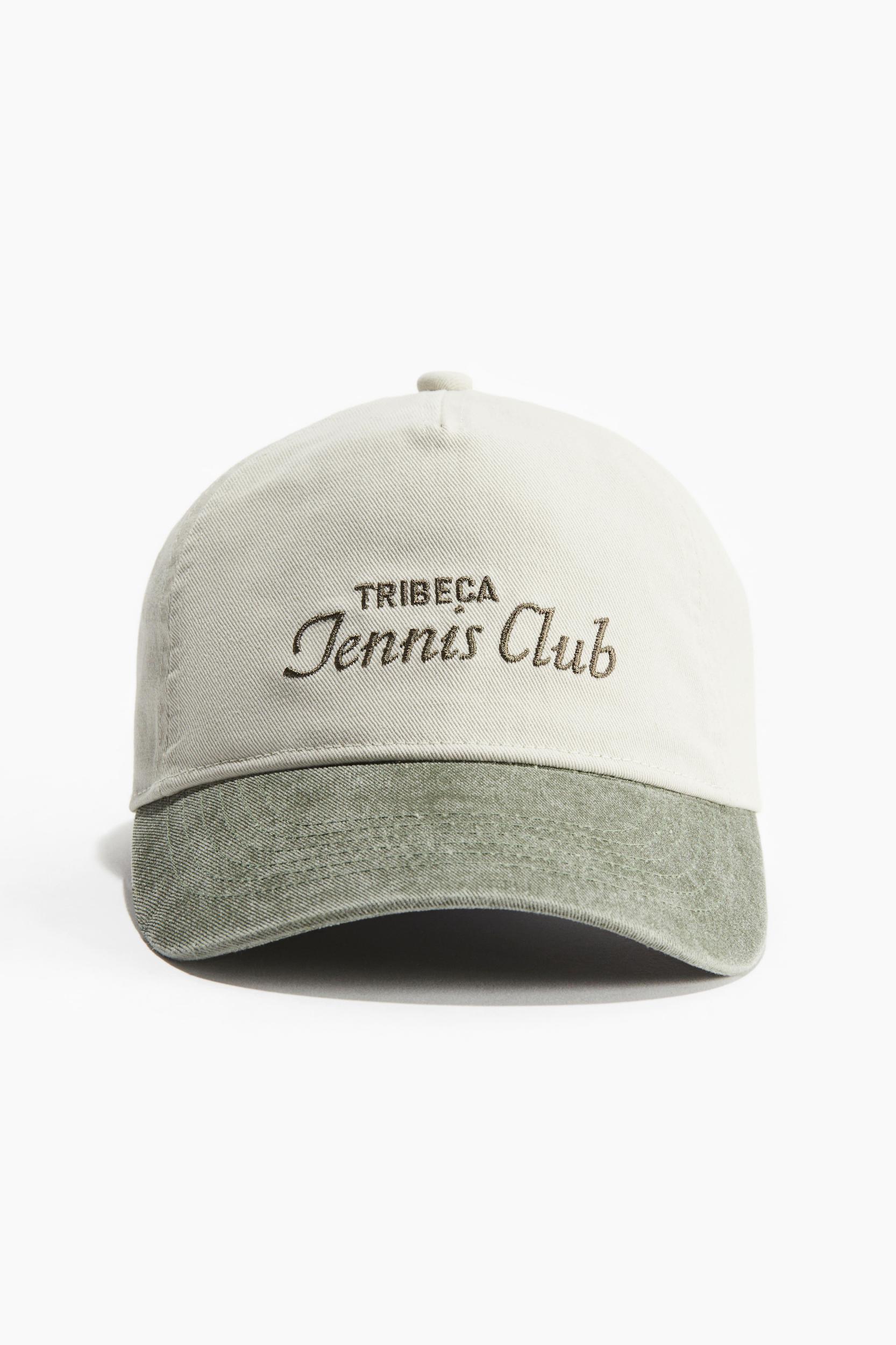 Embroidered-motif Twill Cap Product Image