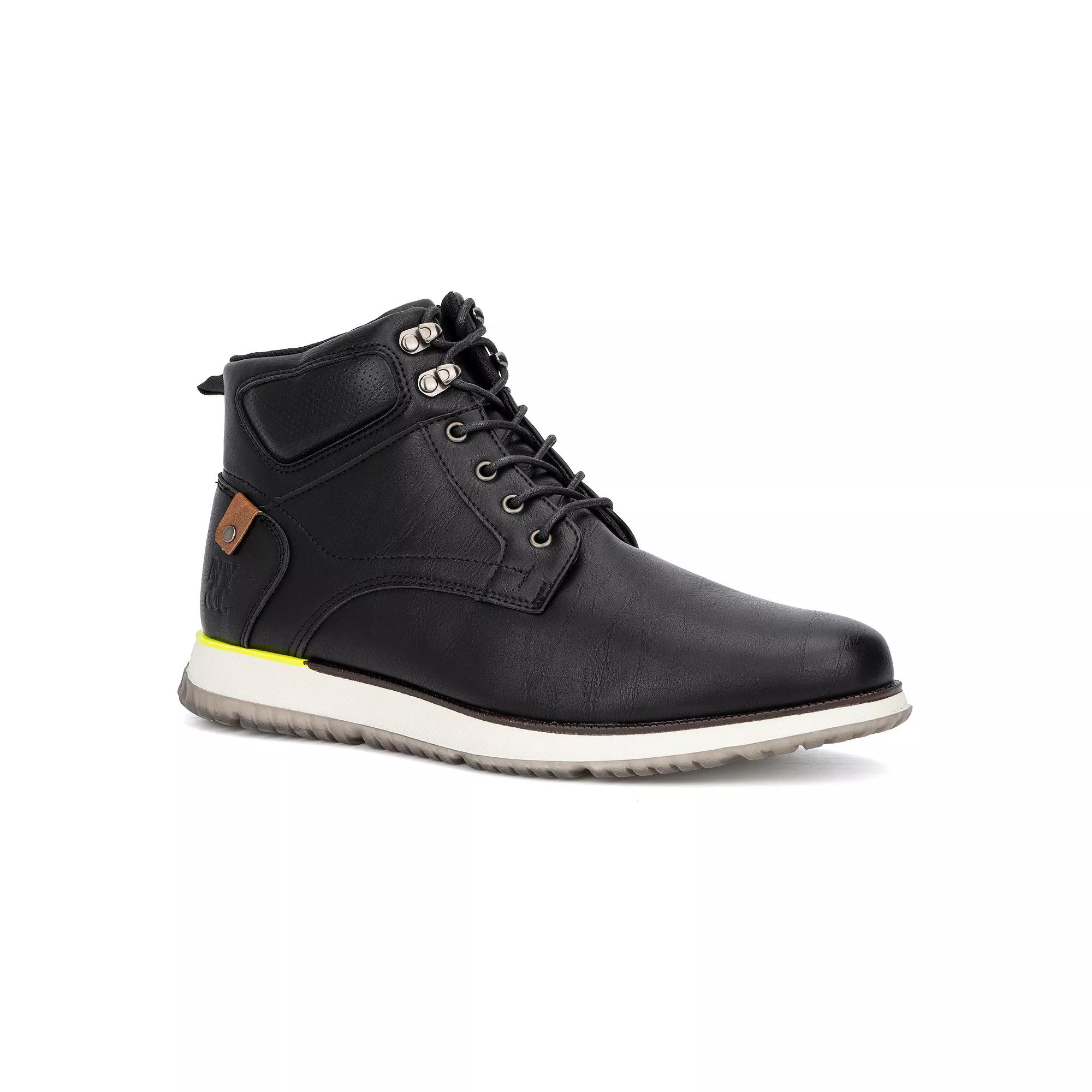 New York & Company Gideon Chukka Men's Boots, Size: 10, Black Product Image