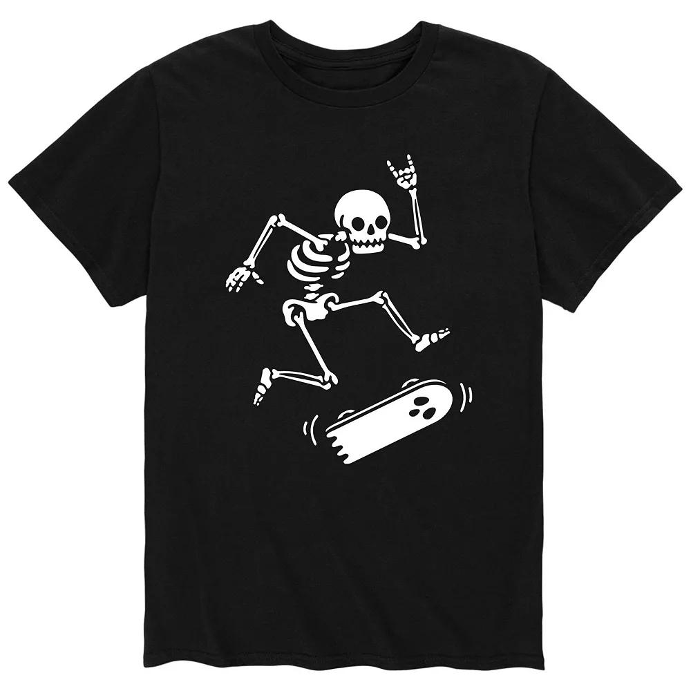 Men's Skateboarding Skeleton Tee,  Product Image