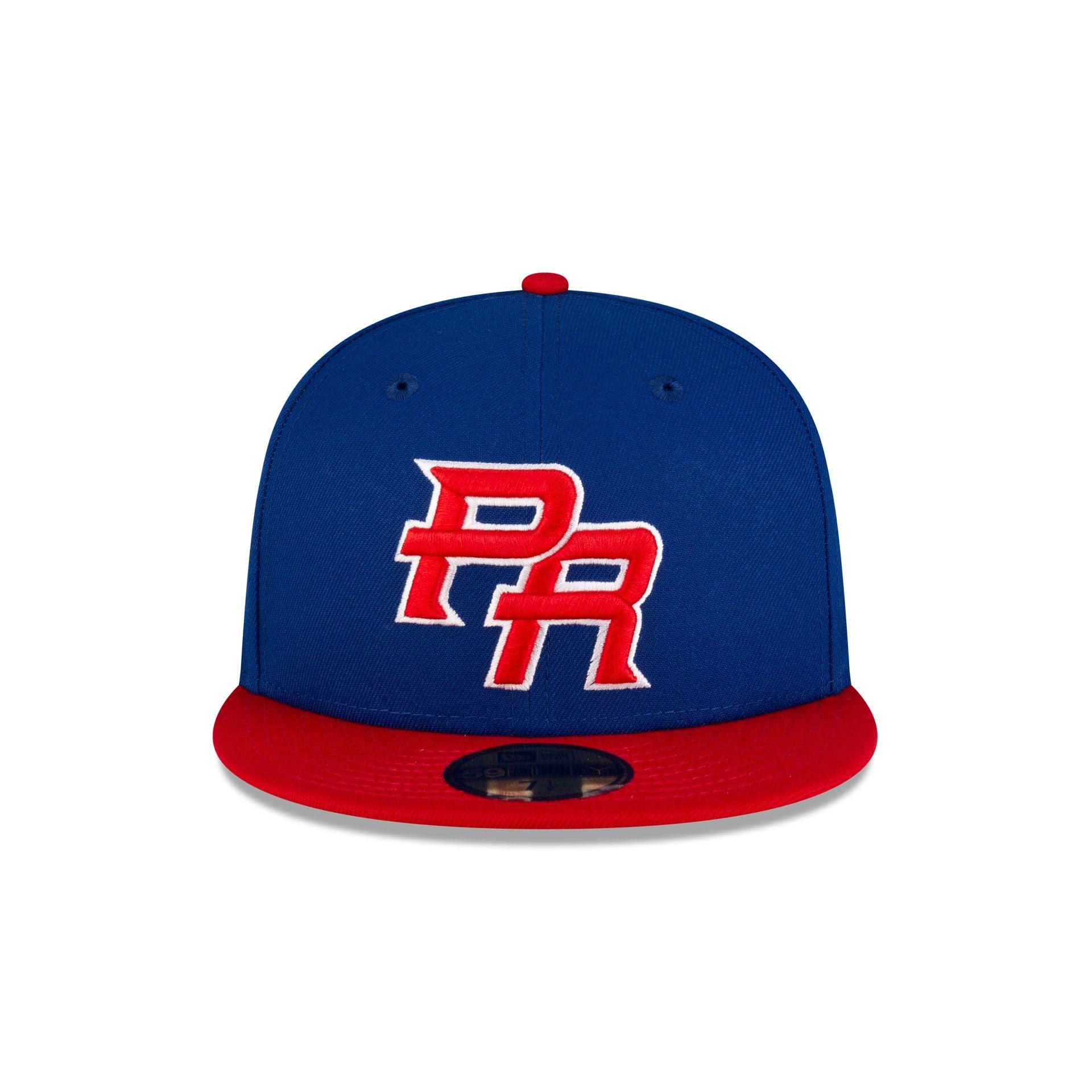 Puerto Rico Royal Blue 59FIFTY Fitted Hat Male Product Image