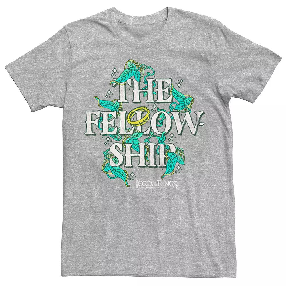 Men's Lord of the Rings: Fellowship of the Ring Leaves Graphic Tee,  Product Image