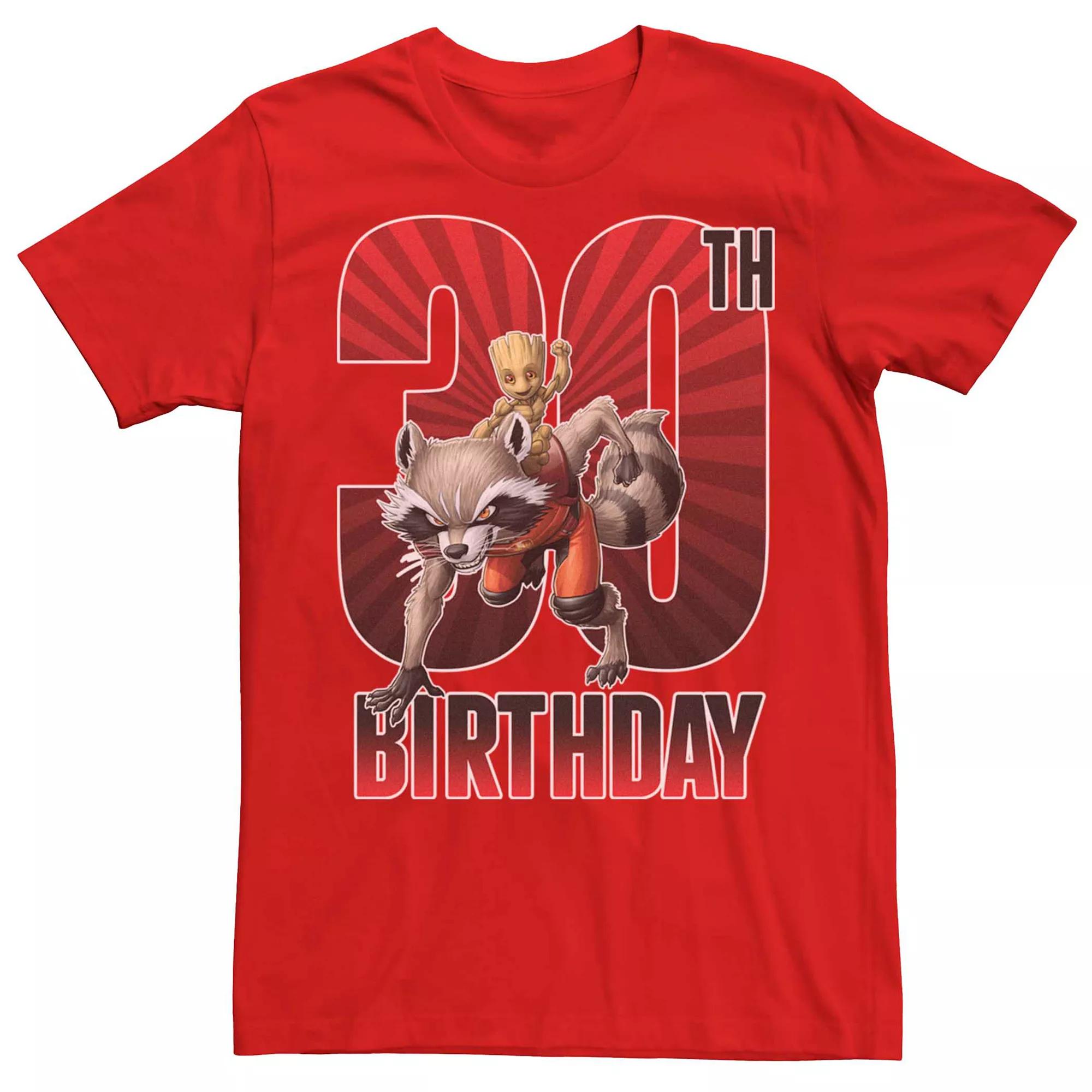 Men's Guardians of the Galaxy 30th Birthday Tee,  Product Image