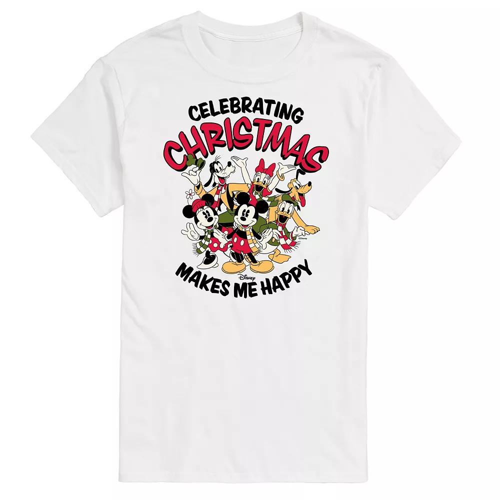 Disney Men's Celebrating Christmas Tee,  Product Image
