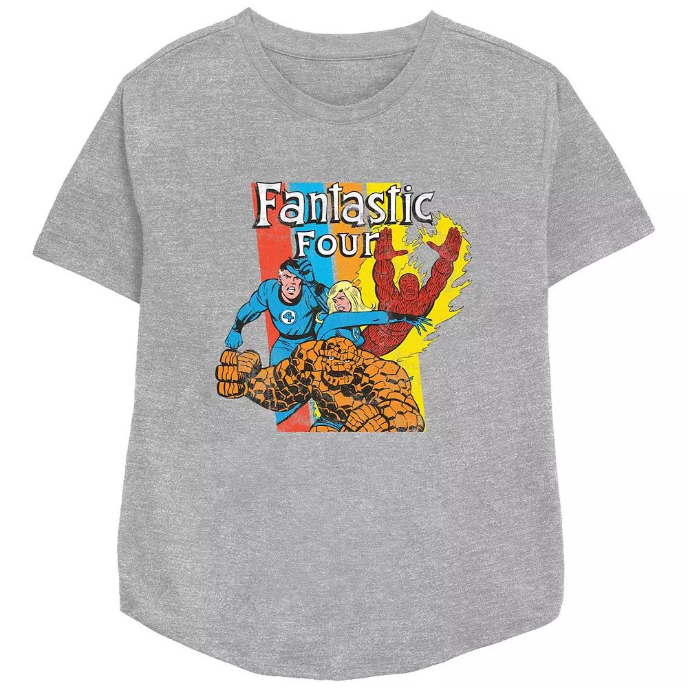 Women's Marvel Fantastic Four Action Team Graphic Tee,  Product Image