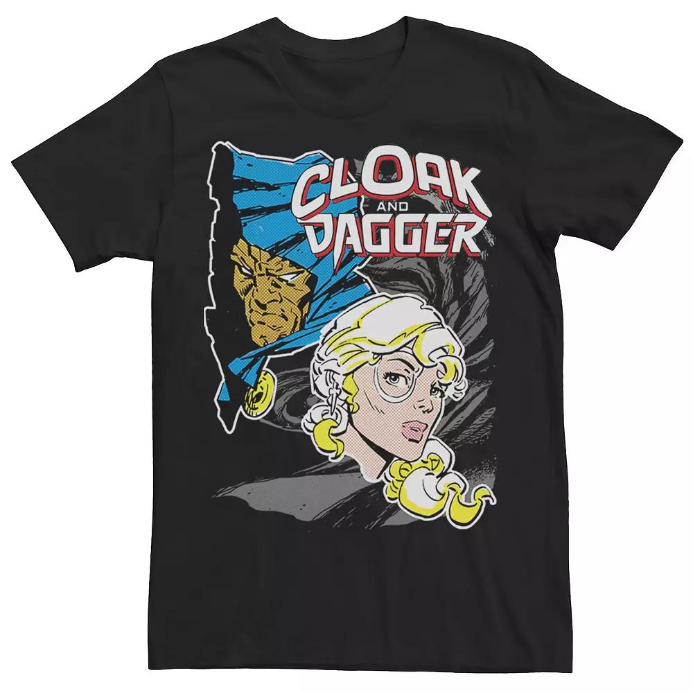 Men's Marvel Cloak & Dagger Heads Vintage Tee,  Product Image