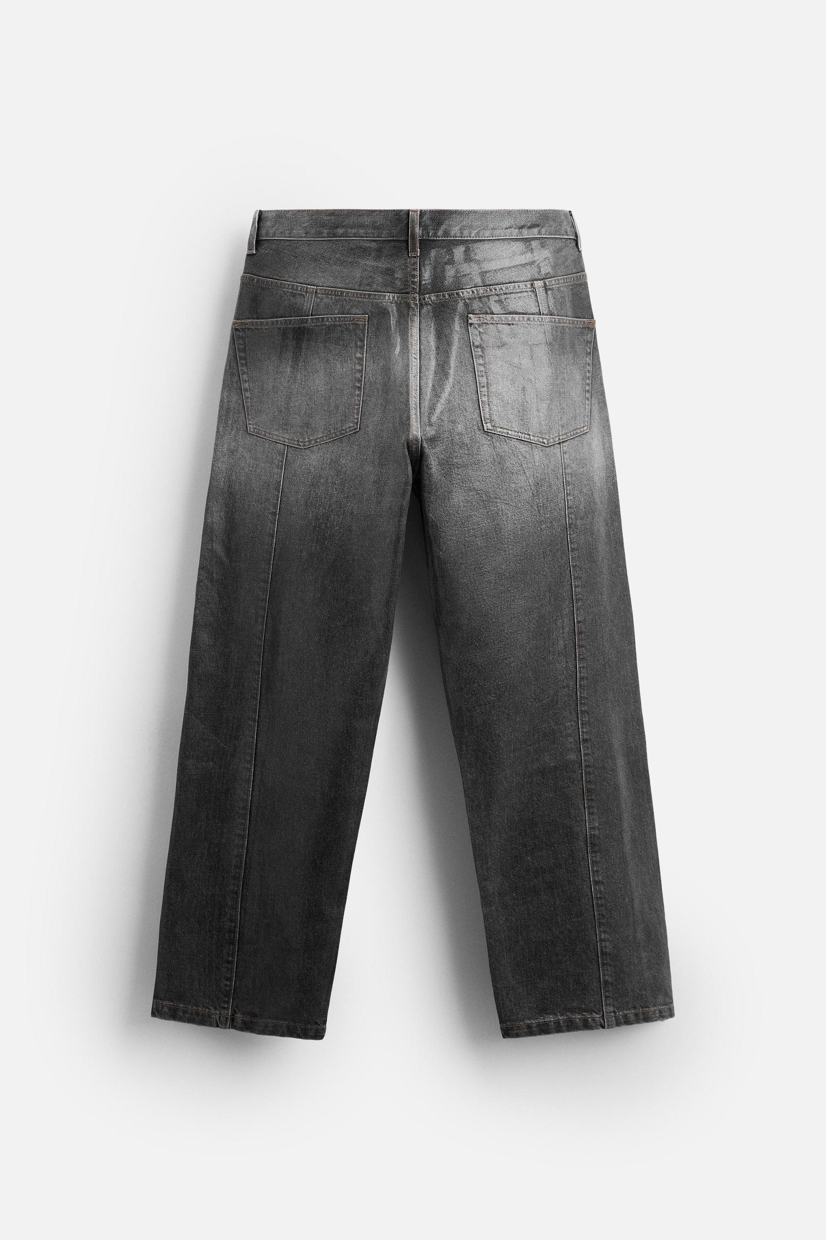 WAXED EFFECT JEANS LIMITED EDITION Product Image