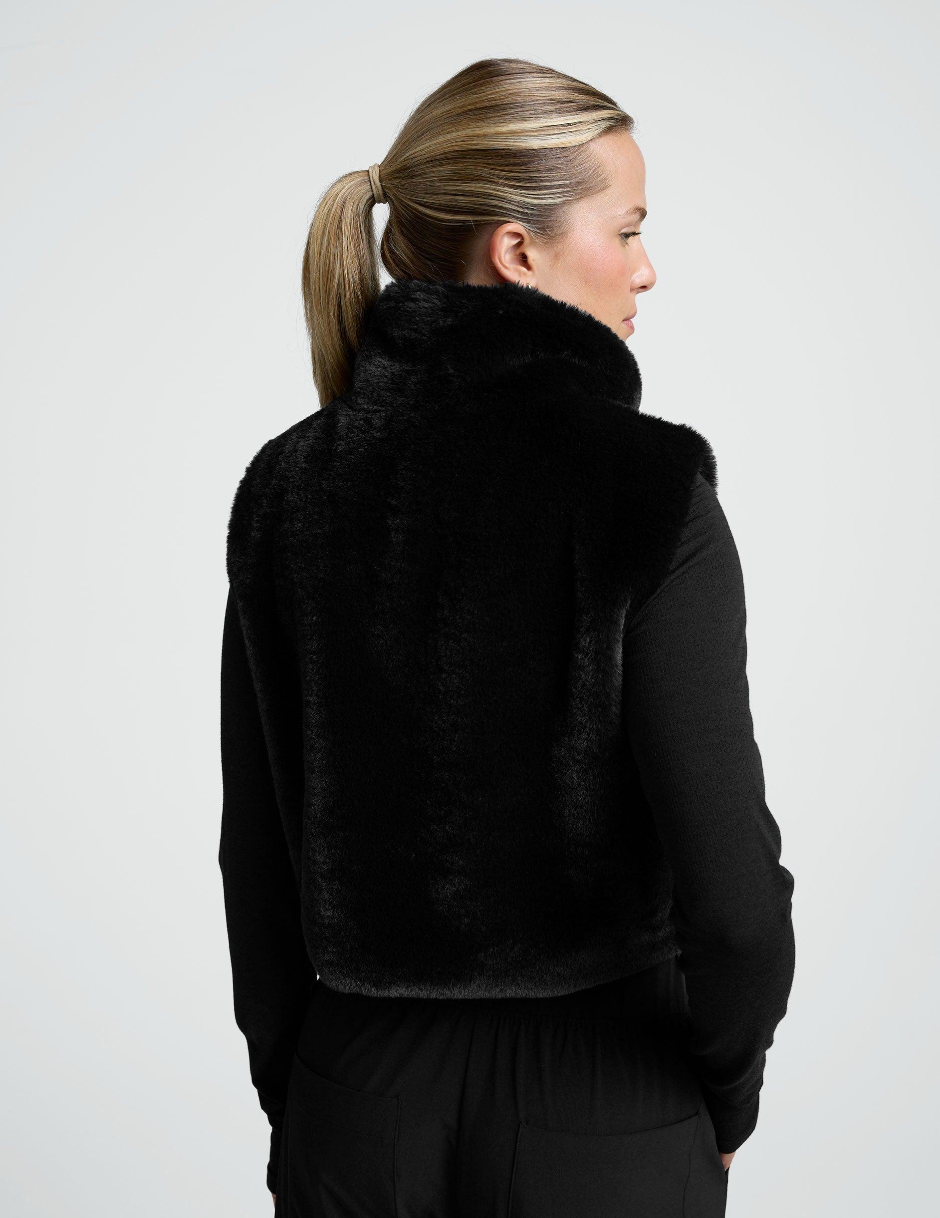 On The List Faux Fur Vest Product Image