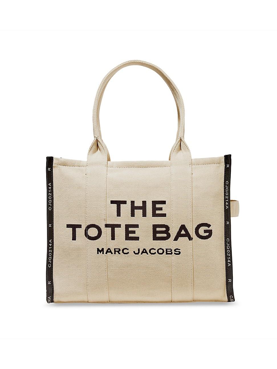 Marc Jacobs The Jacquard Large Tote Bag Black One Size Product Image