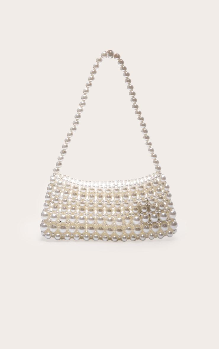 White Pearl Shoulder Bag Product Image