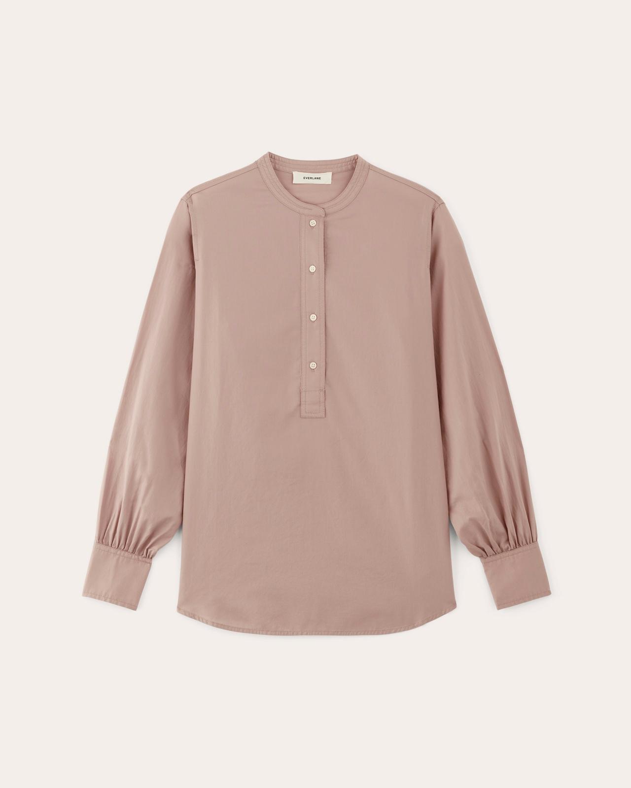 Womens Henley Shirt in Silky Cotton by Everlane Product Image
