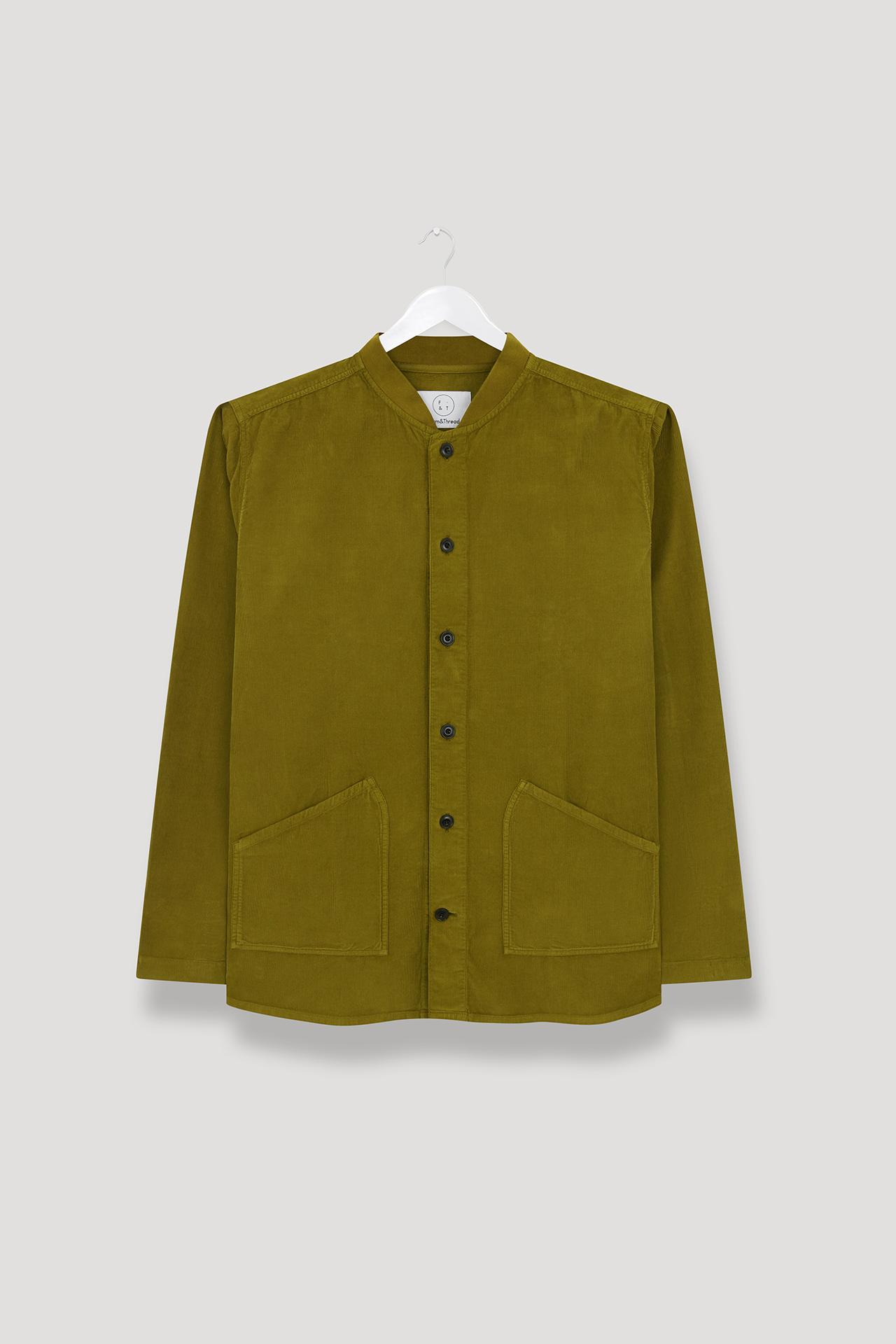 Organic Cord Baseball Overshirt Product Image