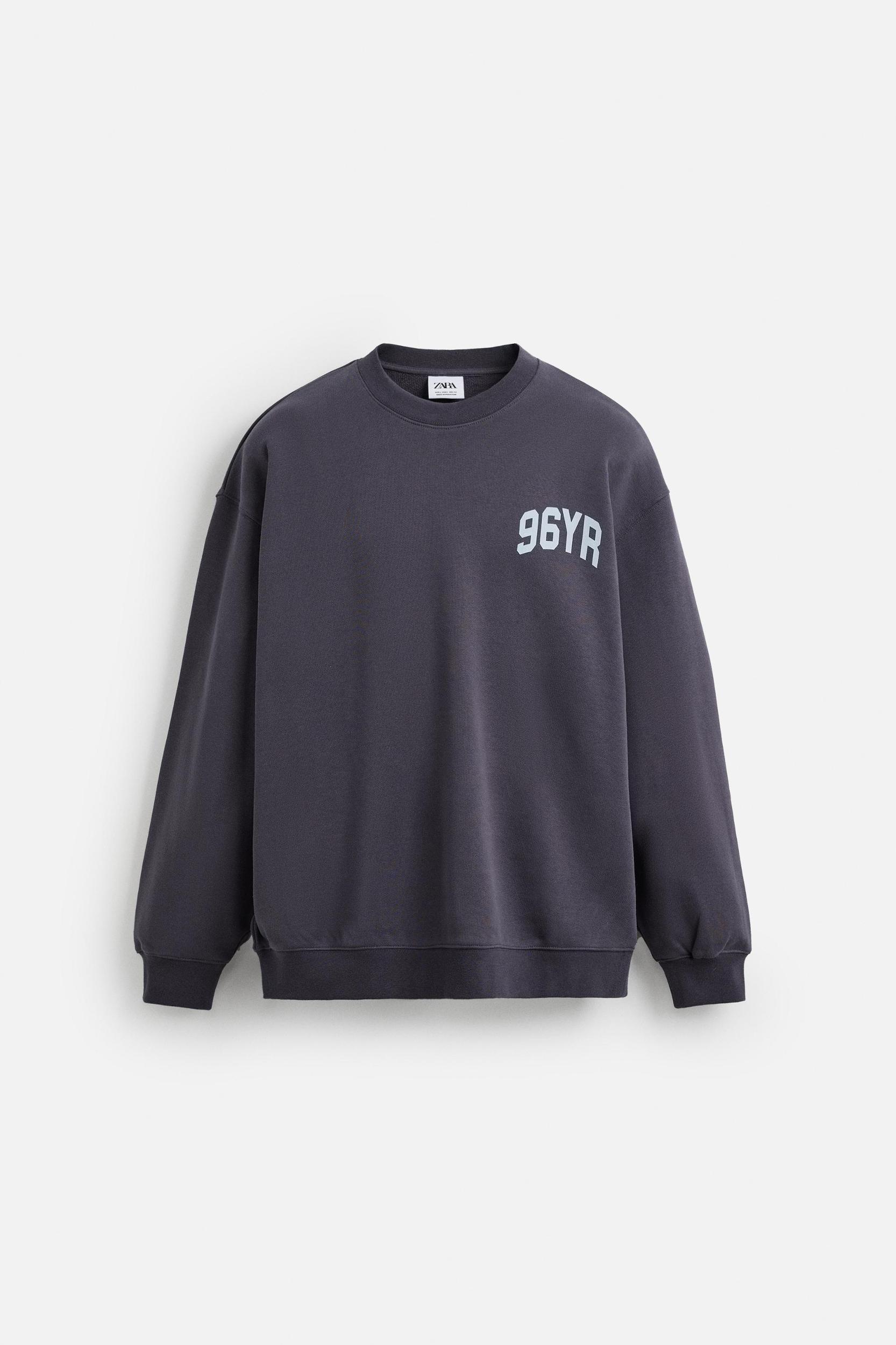 TEXT CREWNECK SWEATSHIRT Product Image