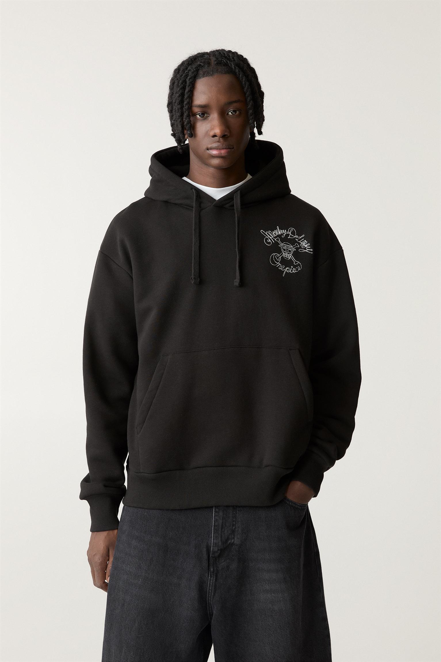 One Piece black hoodie Product Image