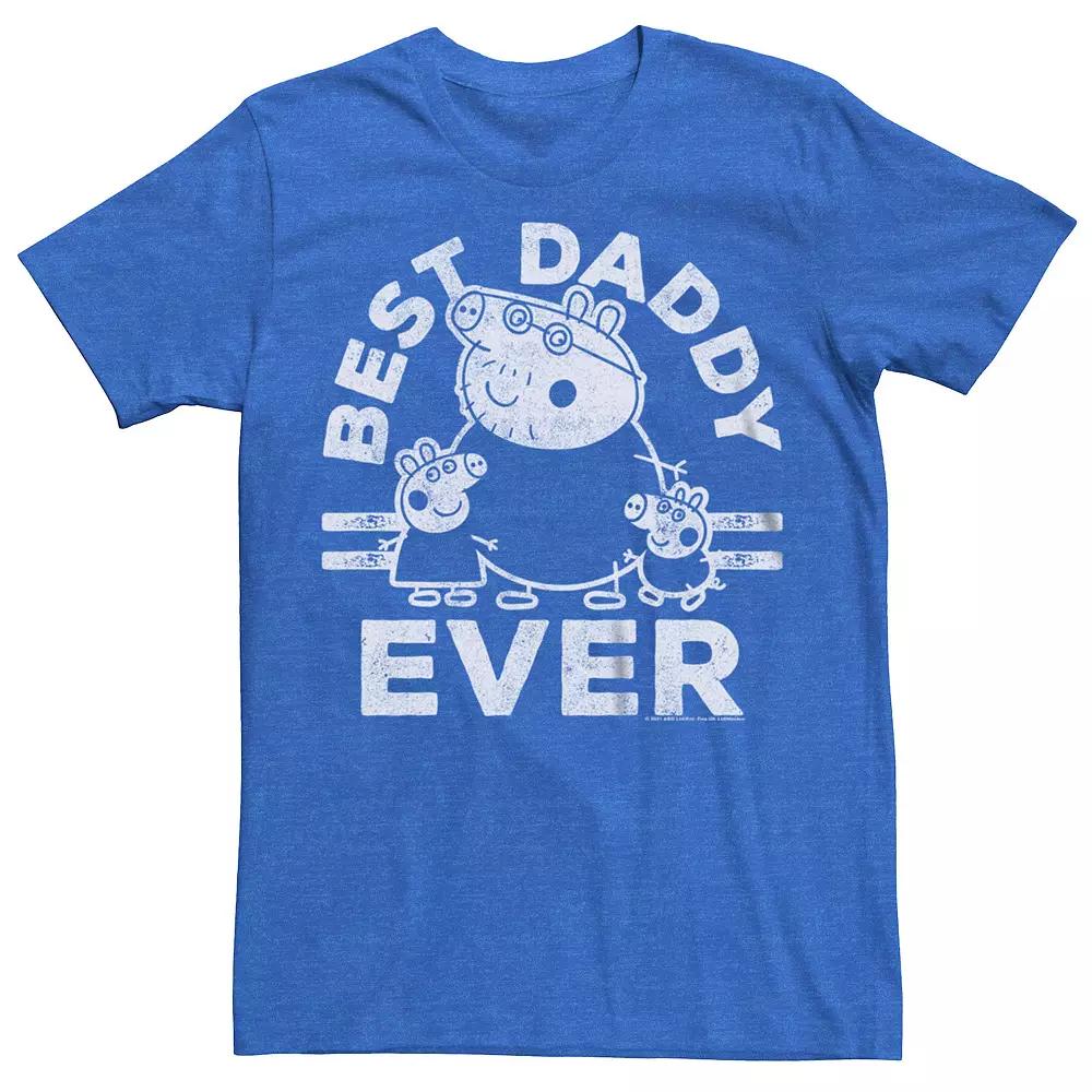 Men's Peppa Pig Father's Day Best Daddy Ever Tee,  Product Image