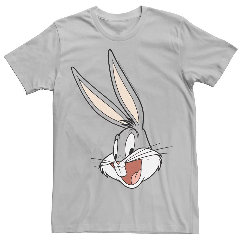 Men's Looney Tunes Bugs Bunny Big Face Graphic Tee Graphic Tee,  Product Image