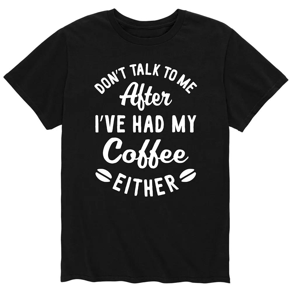 Men's Dont Talk To Me Tee,  Product Image