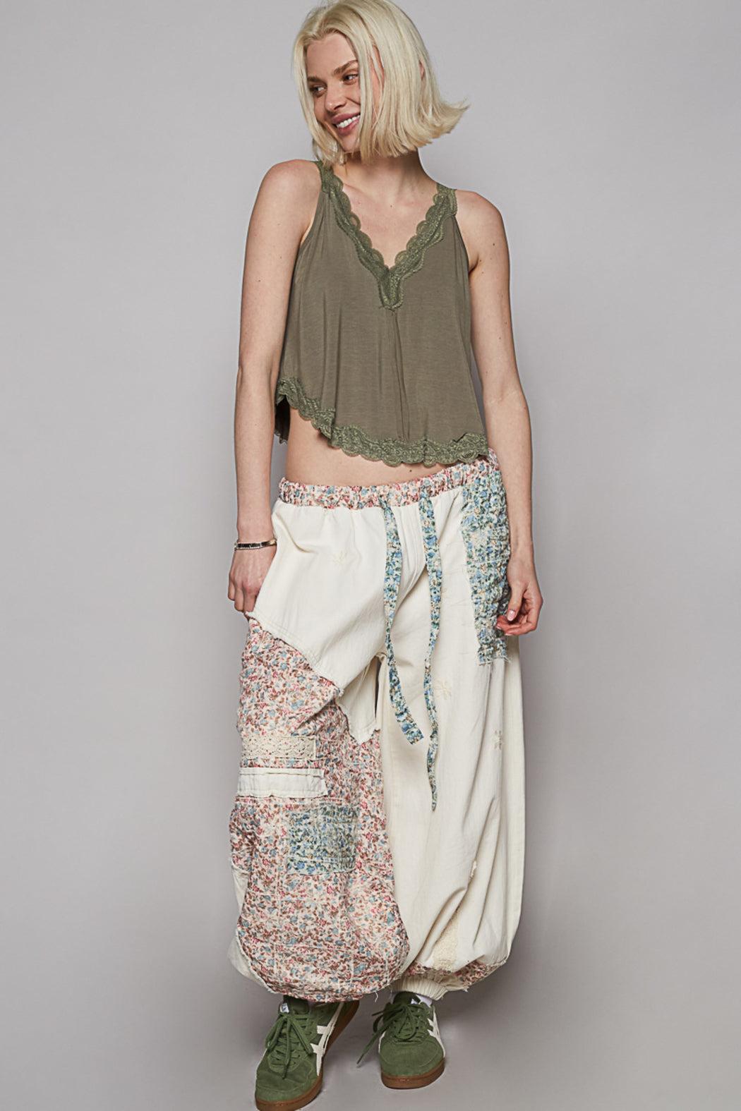 Sleeveless V Neck Top Product Image