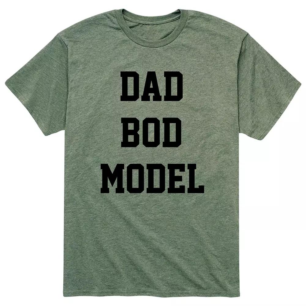 Men's Dad Bod Model Tee,  Product Image