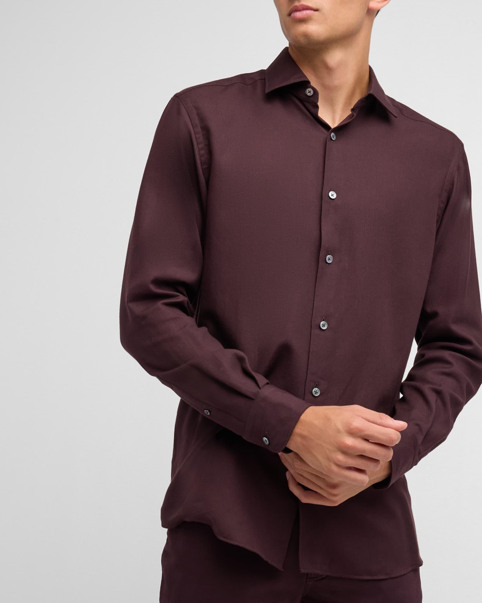 Men's Cashco Cotton and Cashmere Sport Shirt Product Image