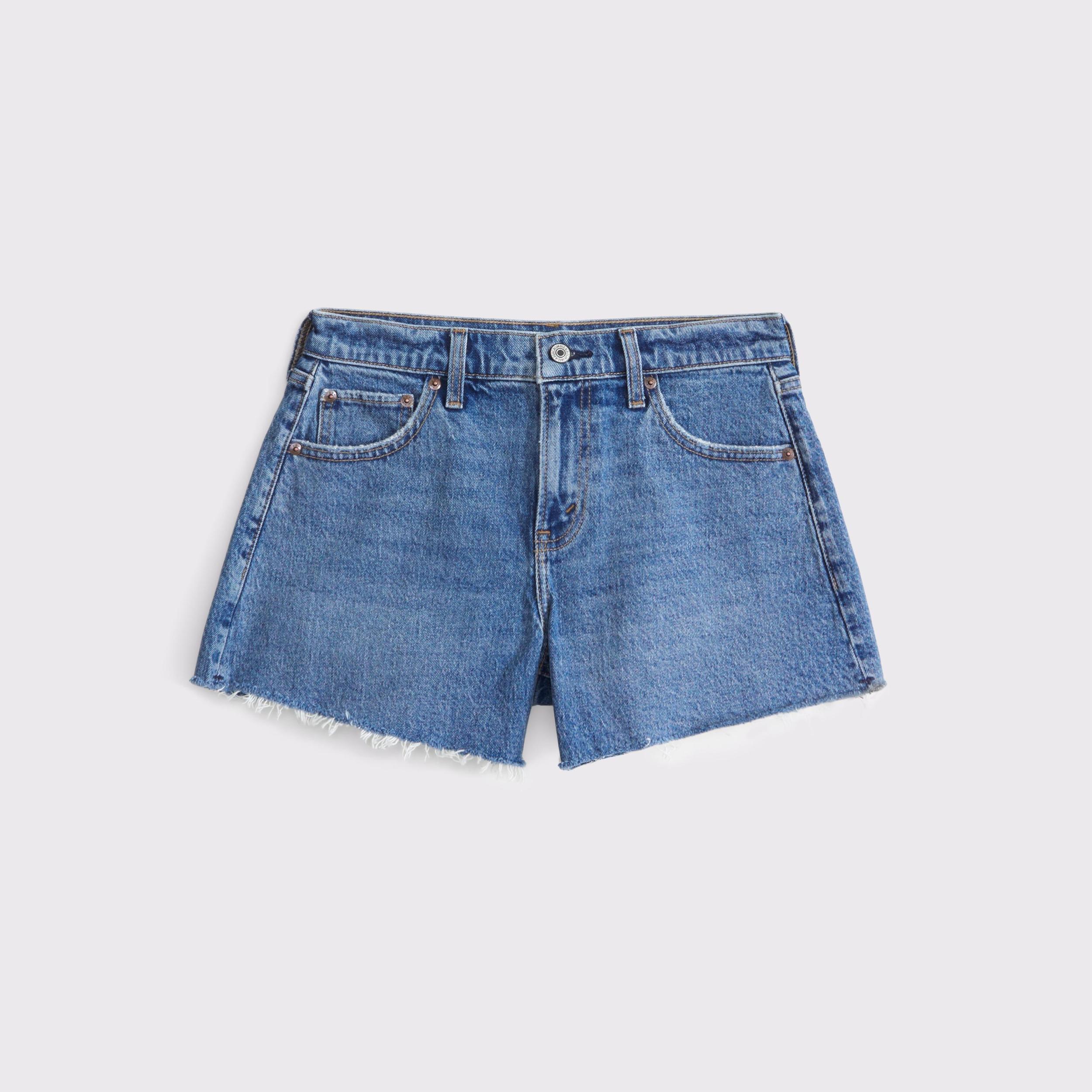 Curve Love Mid Rise A-Line Short Product Image