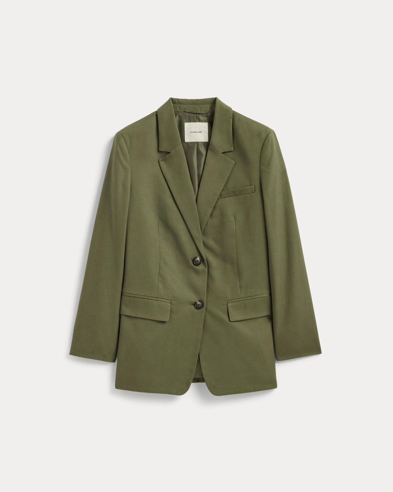 Womens Oversized Blazer in Buttersmooth by Everlane Product Image