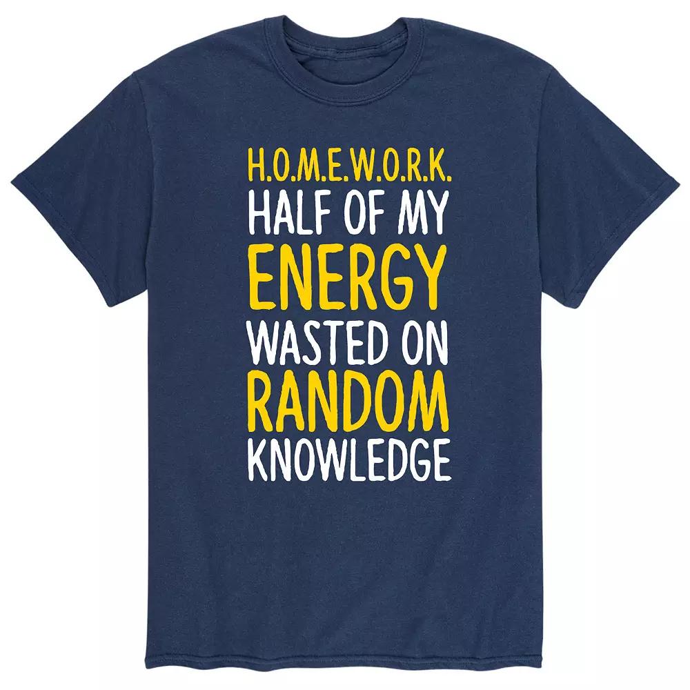 Men's Homework Tee,  Product Image
