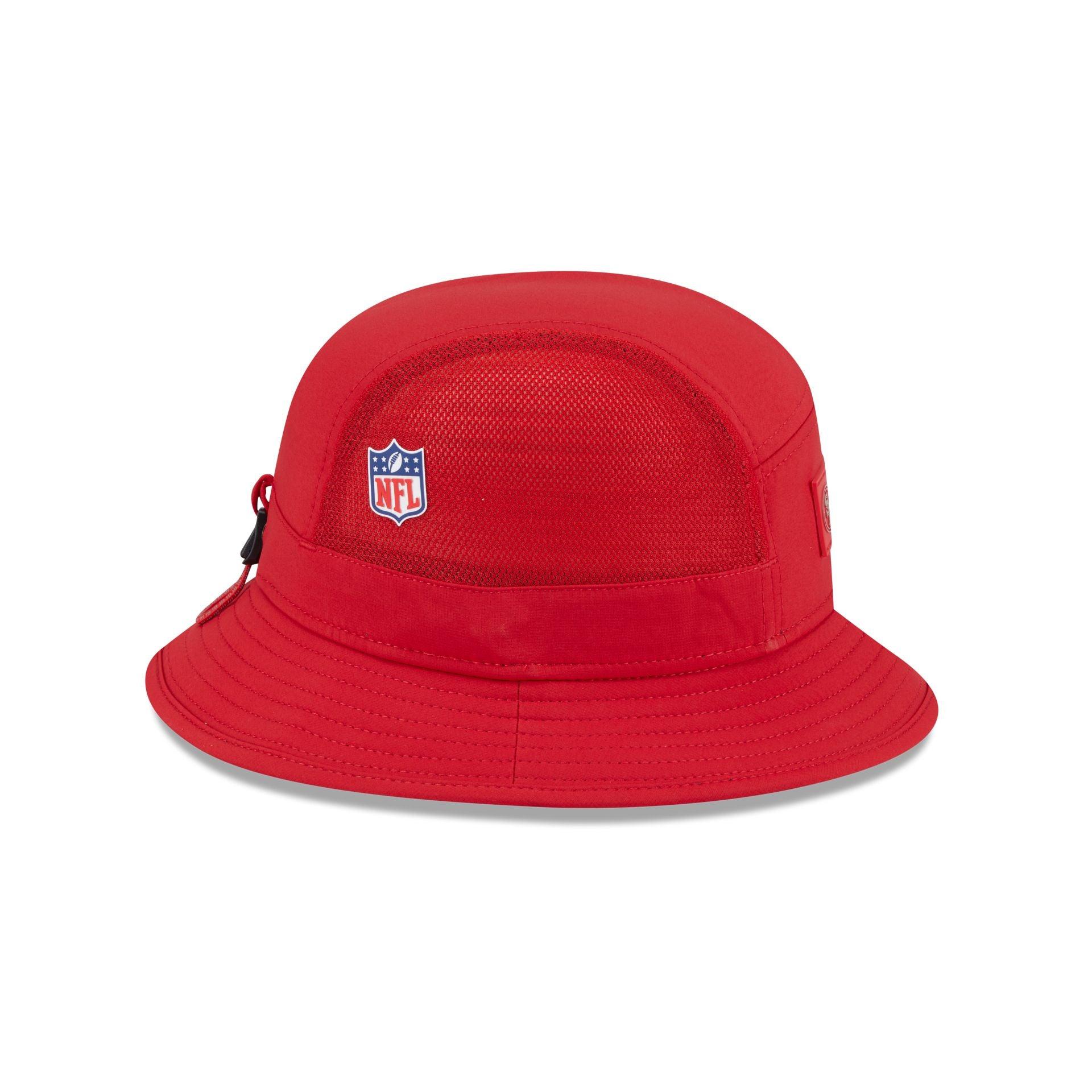 San Francisco 49ers 2025 Sideline Hot Weather Bucket Hat Male Product Image