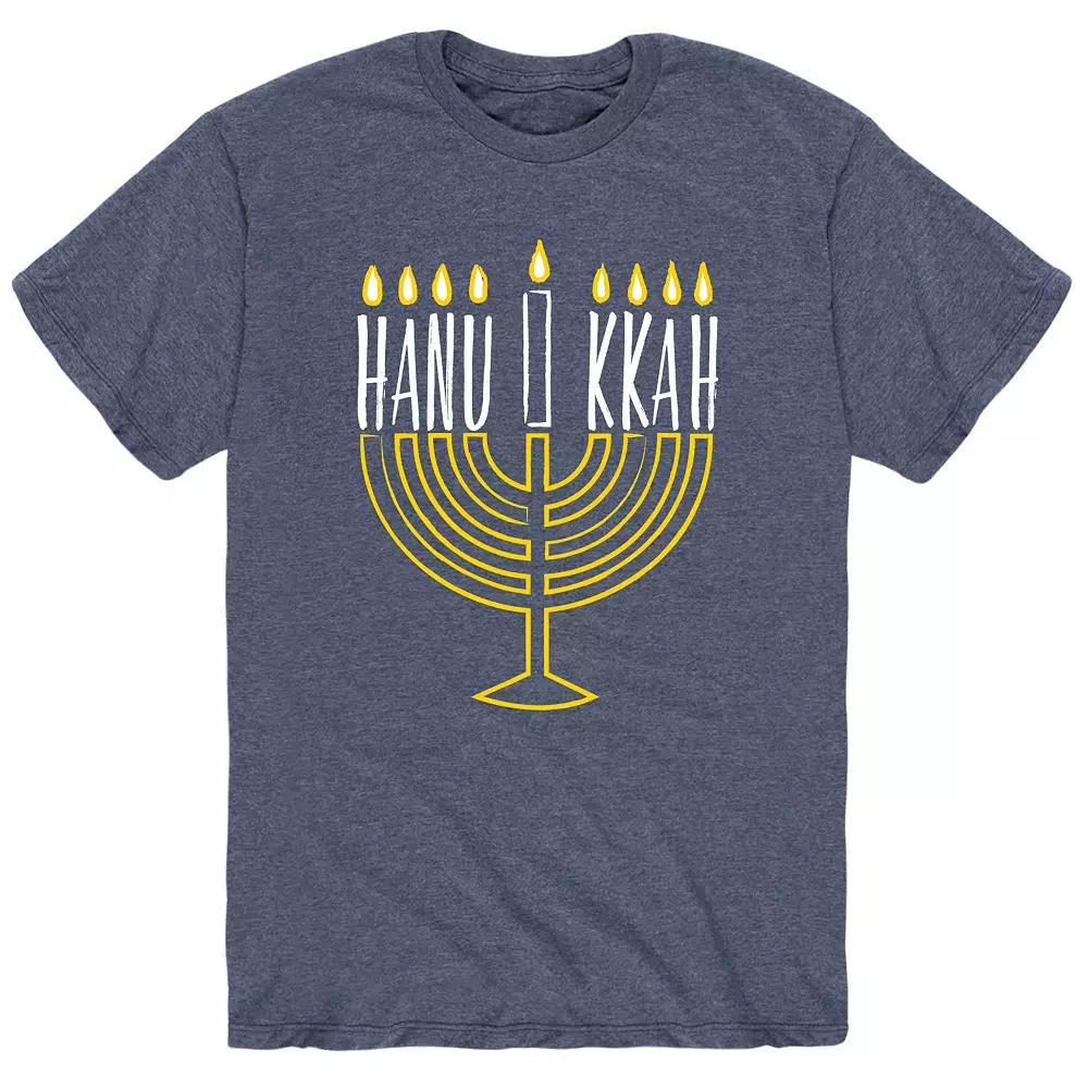 Men's Hanukkah Menorah Tee,  Product Image