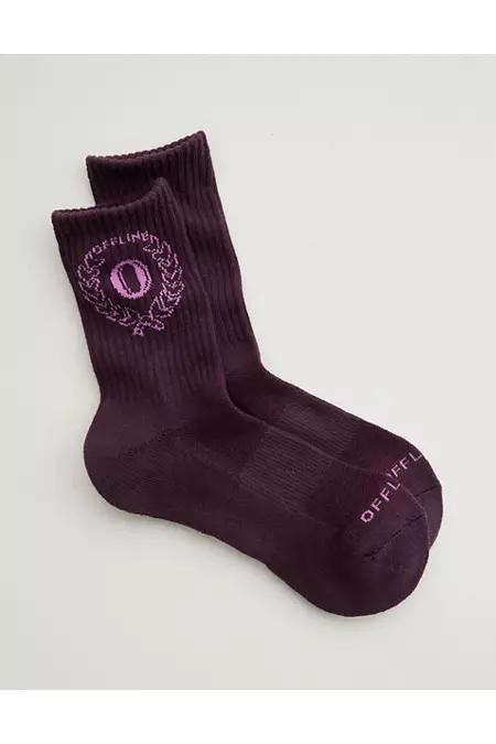 OFFLINE By Aerie Mesh Crew Socks Women's Product Image