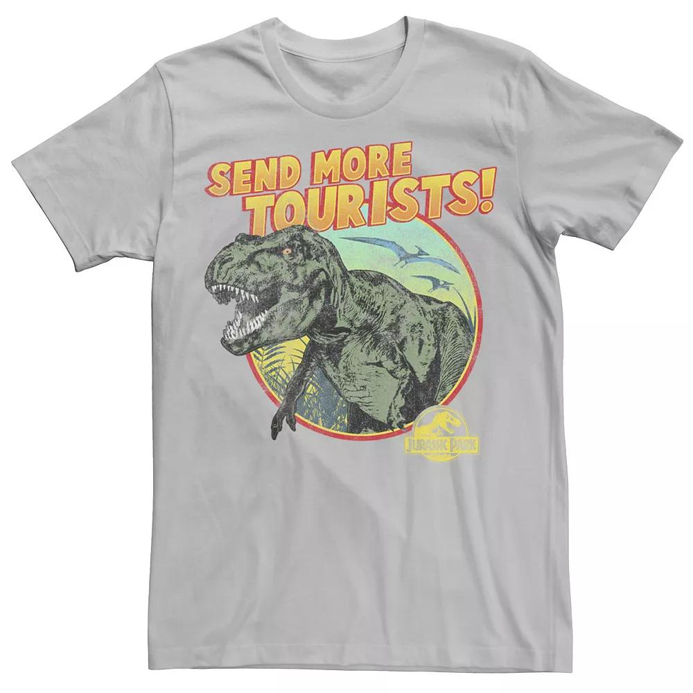 Men's Jurassic Park T-Rex Send More Tourists Tee,  Product Image